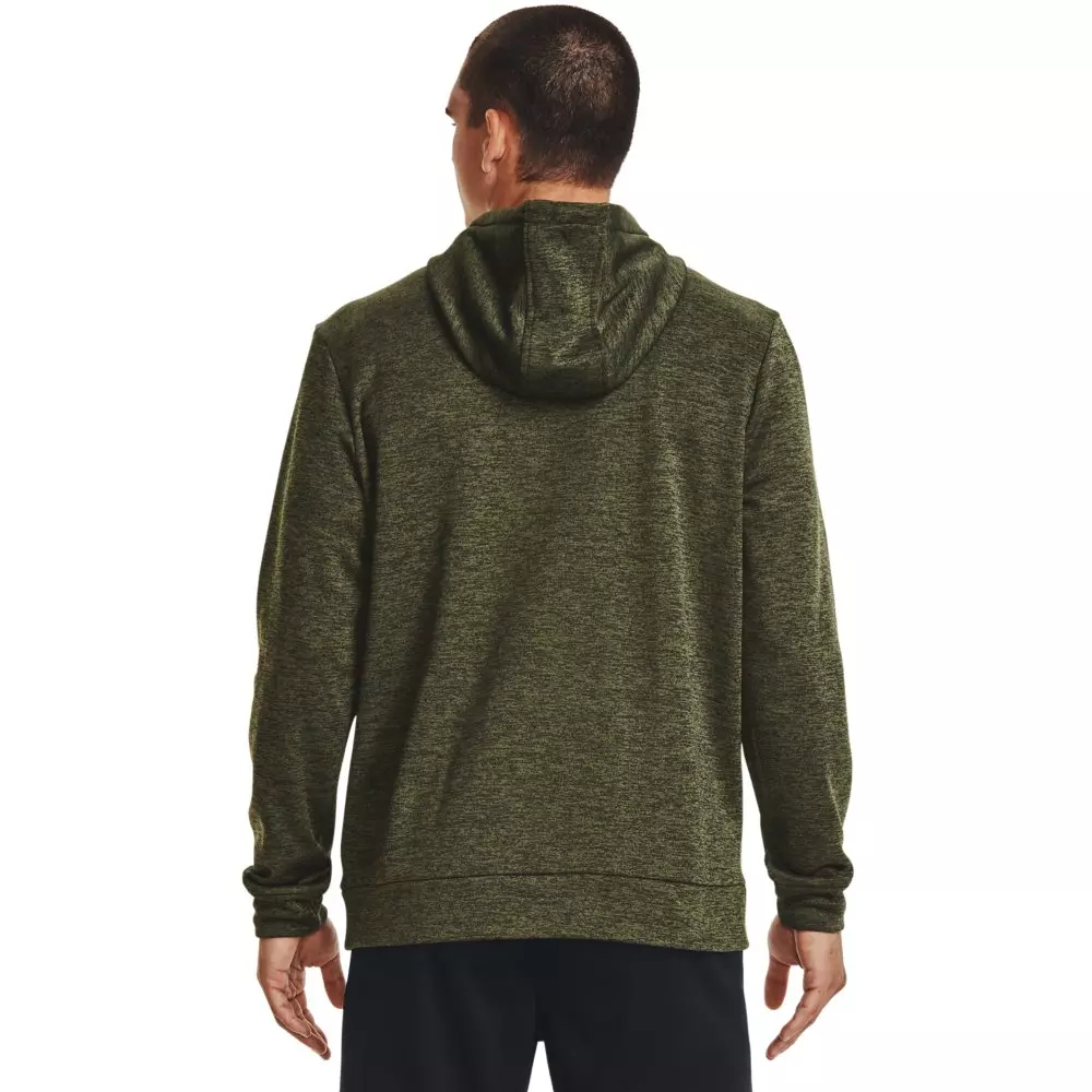 Under Armour Men's Armour Fleece Twist Hoodie - DK GREEN