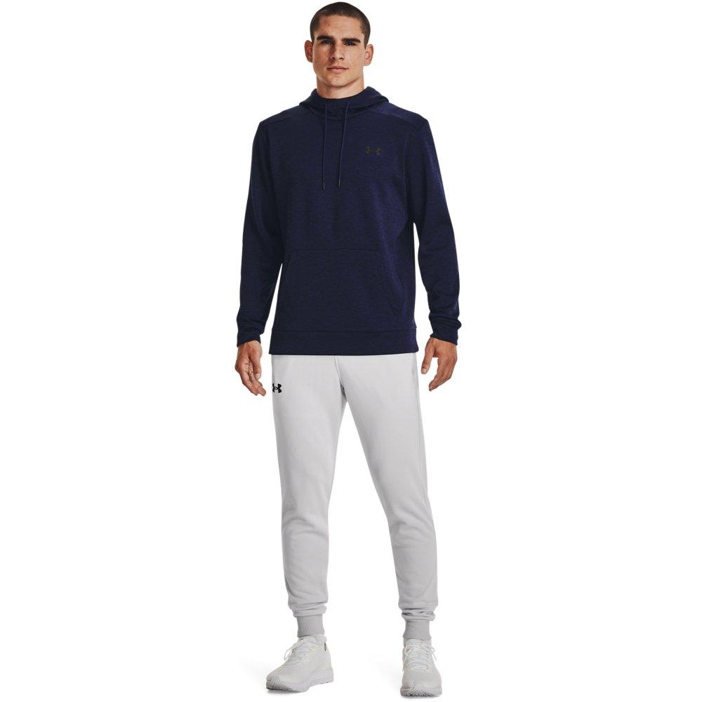 Under Armour Men's Armour Fleece Twist Hoodie - NAVY Thumbnail View 3