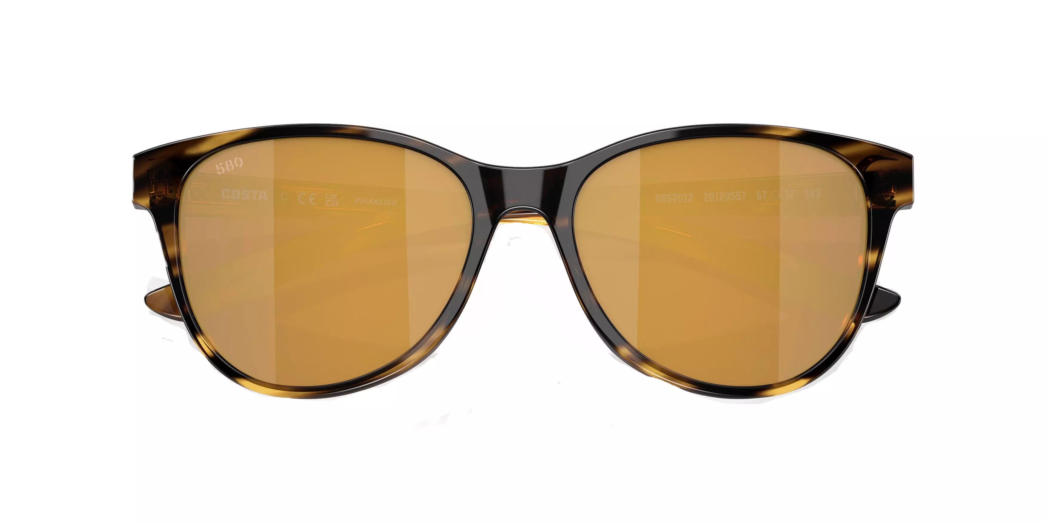 Costa Del Mar Catherine Copper Polarized 580G Tortoise Sunglasses - BROWN