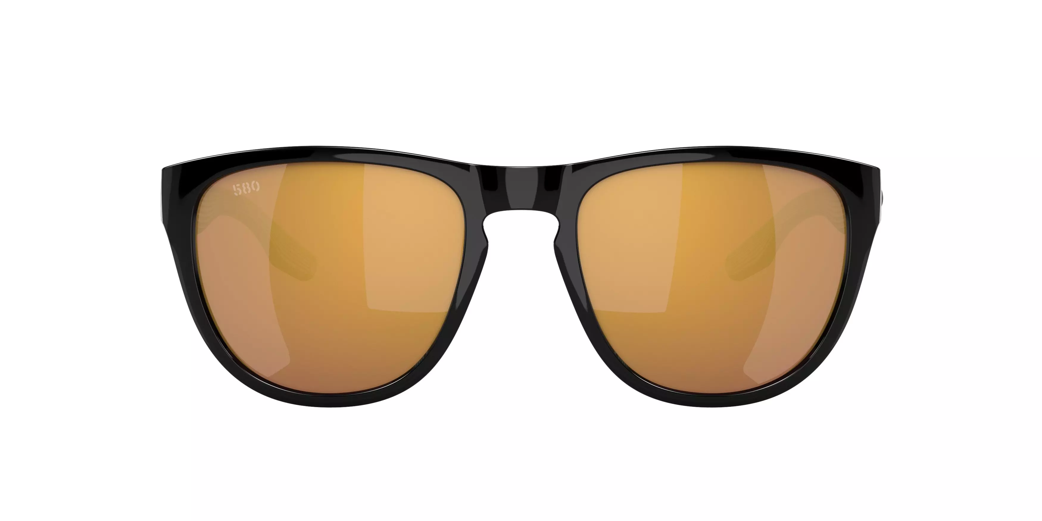 Costa Del Mar Irie Gold Mirror Polarized Matte Black Sunglasses - BLACK/GOLD