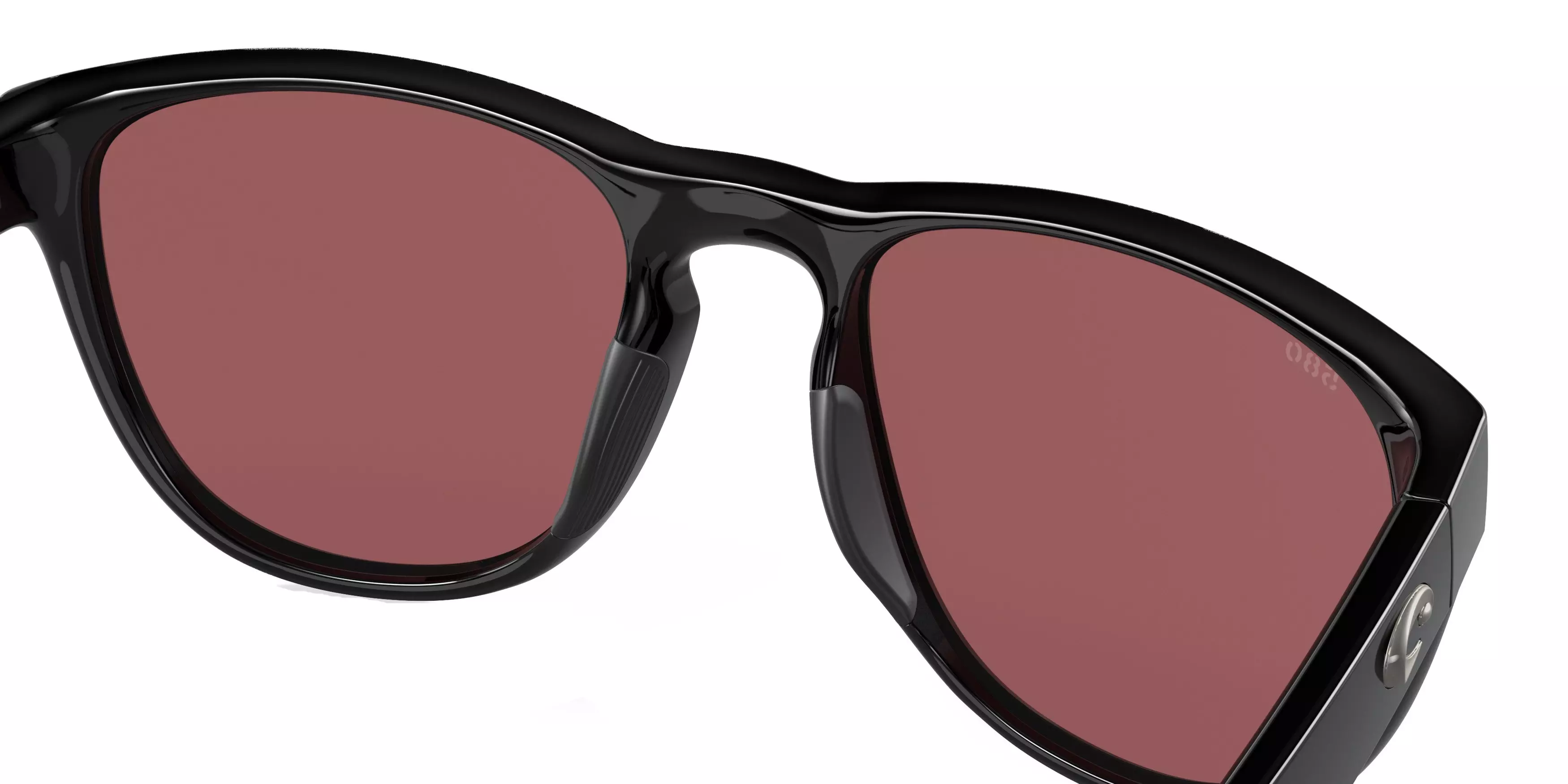 Costa Del Mar Irie Gold Mirror Polarized Matte Black Sunglasses - BLACK/GOLD