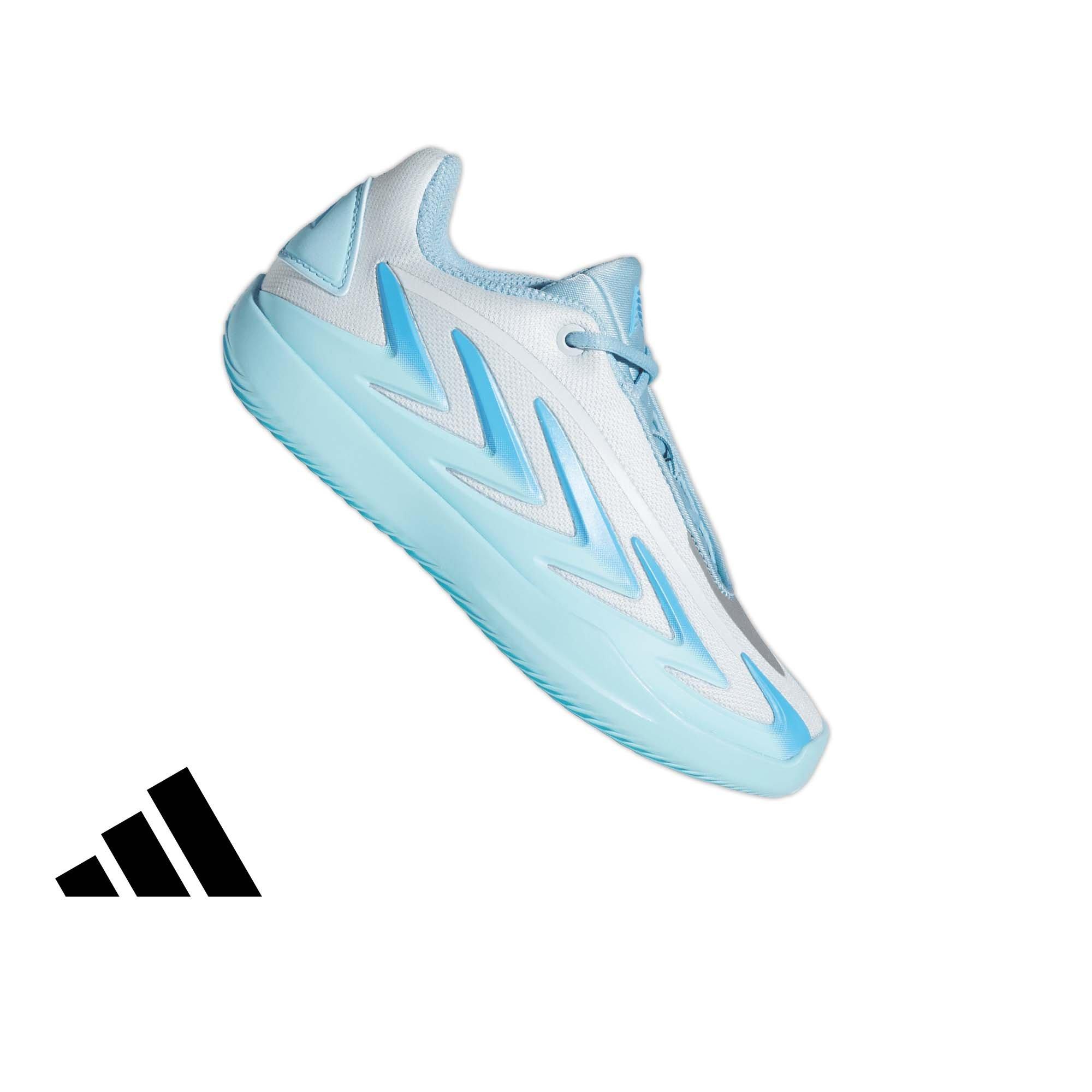 adidas Anthony Edwards 3 "Cold Blooded" Preschool Kids' Basketball Shoe - SKY/BLUE/GREY