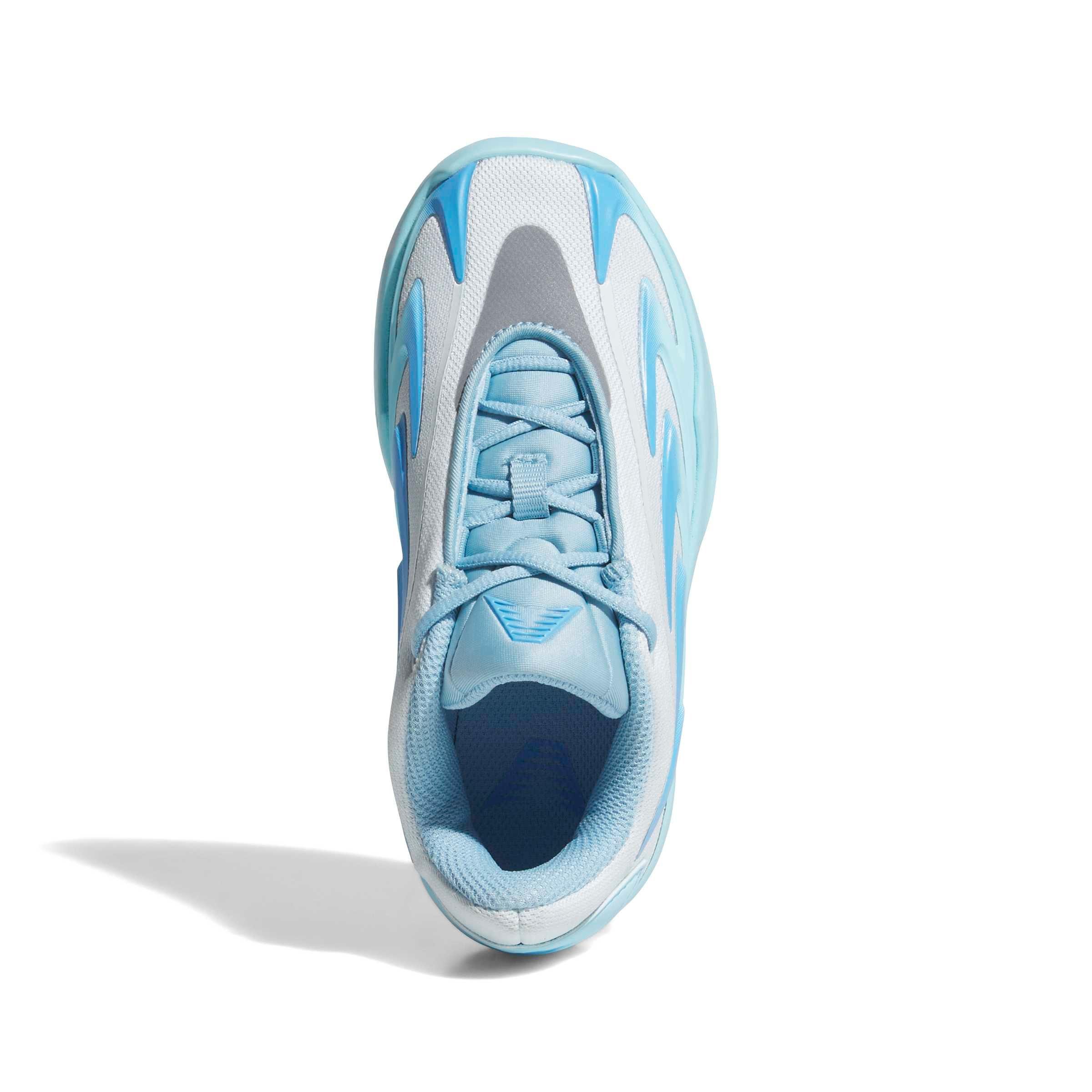 adidas Anthony Edwards 3 "Cold Blooded" Preschool Kids' Basketball Shoe - SKY/BLUE/GREY