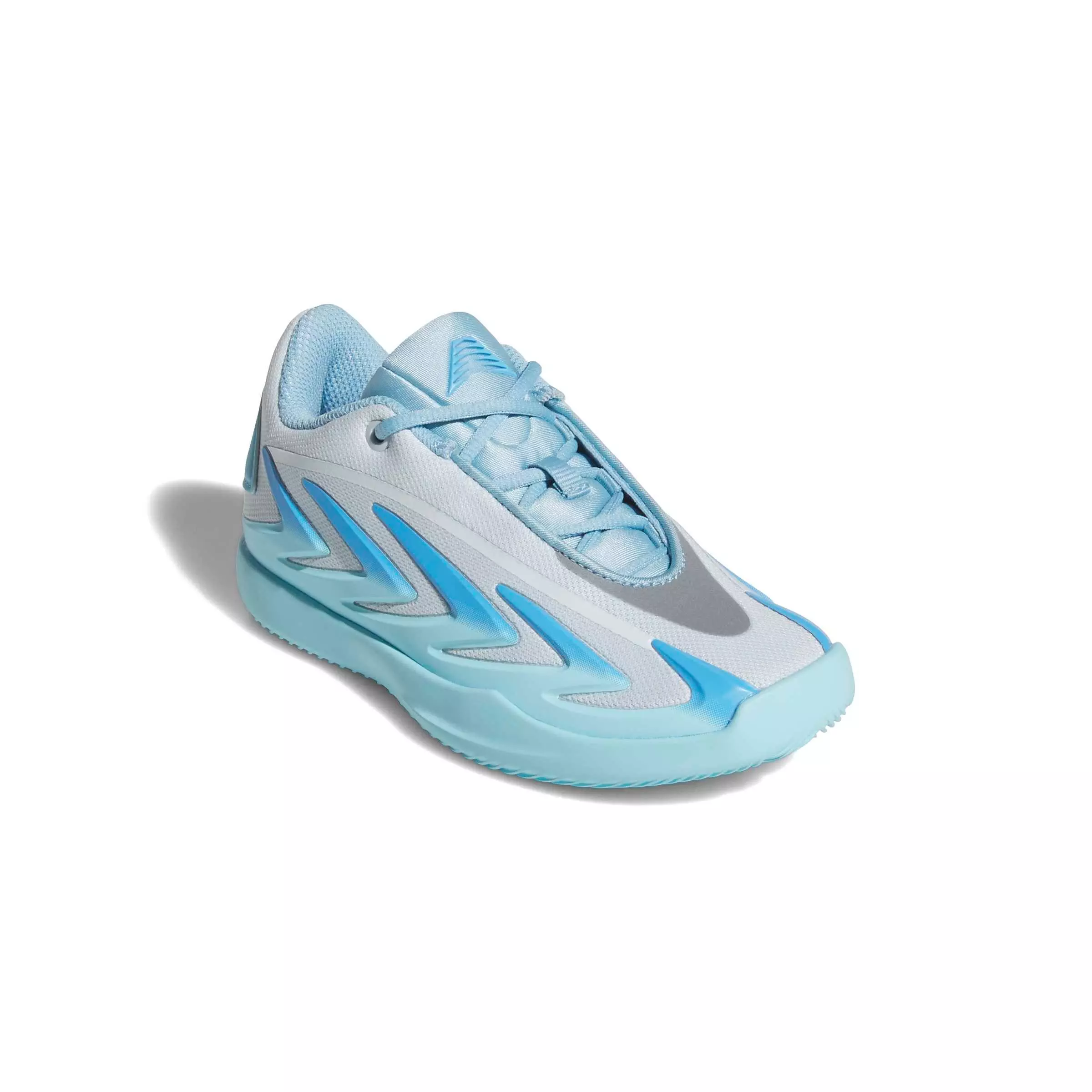adidas Anthony Edwards 3 "Cold Blooded" Preschool Kids' Basketball Shoe - SKY/BLUE/GREY