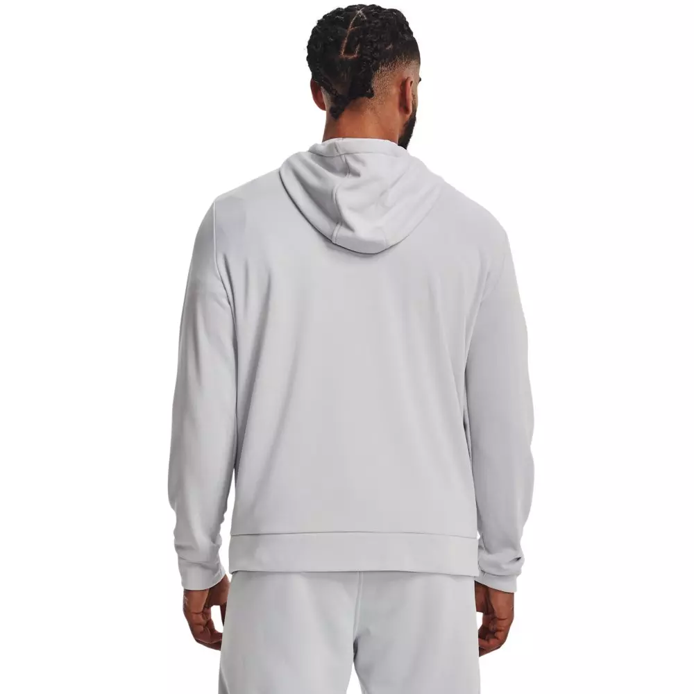 Under Armour Men's Armour Fleece Full-Zip Hoodie - LT GREY