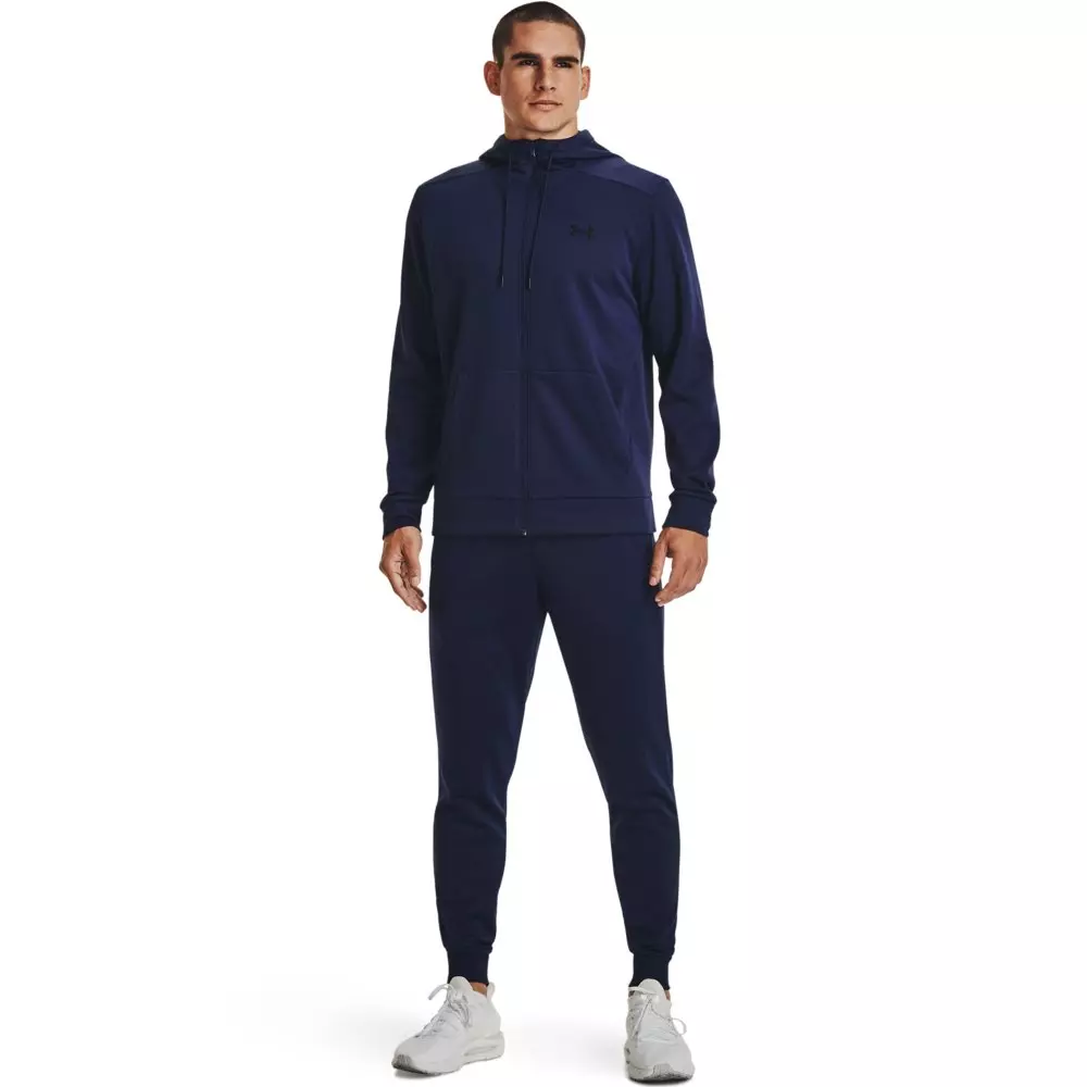 Under Armour Men's Armour Fleece Full-Zip Hoodie - NAVY