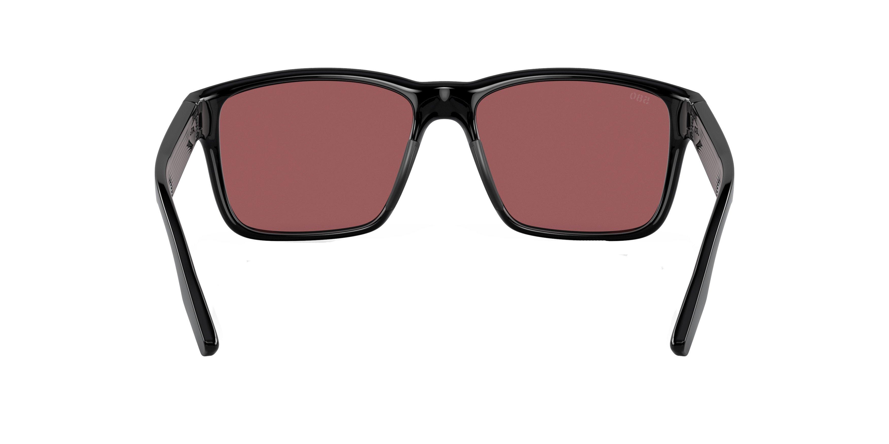 Costa Del Mar Paunch Gold Mirror Polarized 580G Matte Black Sunglasses - BLACK/GOLD Thumbnail View 2