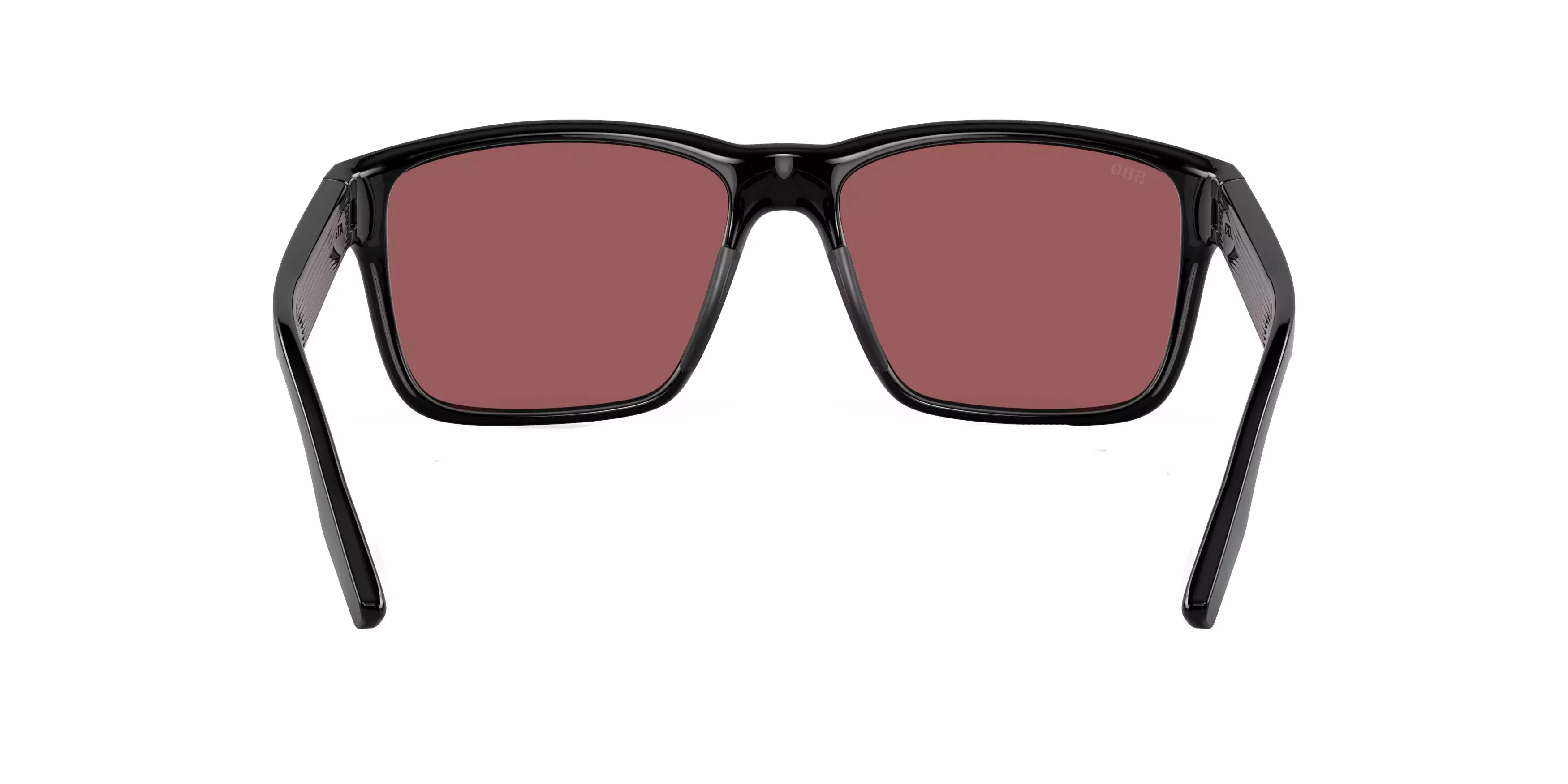 Costa Del Mar Paunch Gold Mirror Polarized 580G Matte Black Sunglasses - BLACK/GOLD