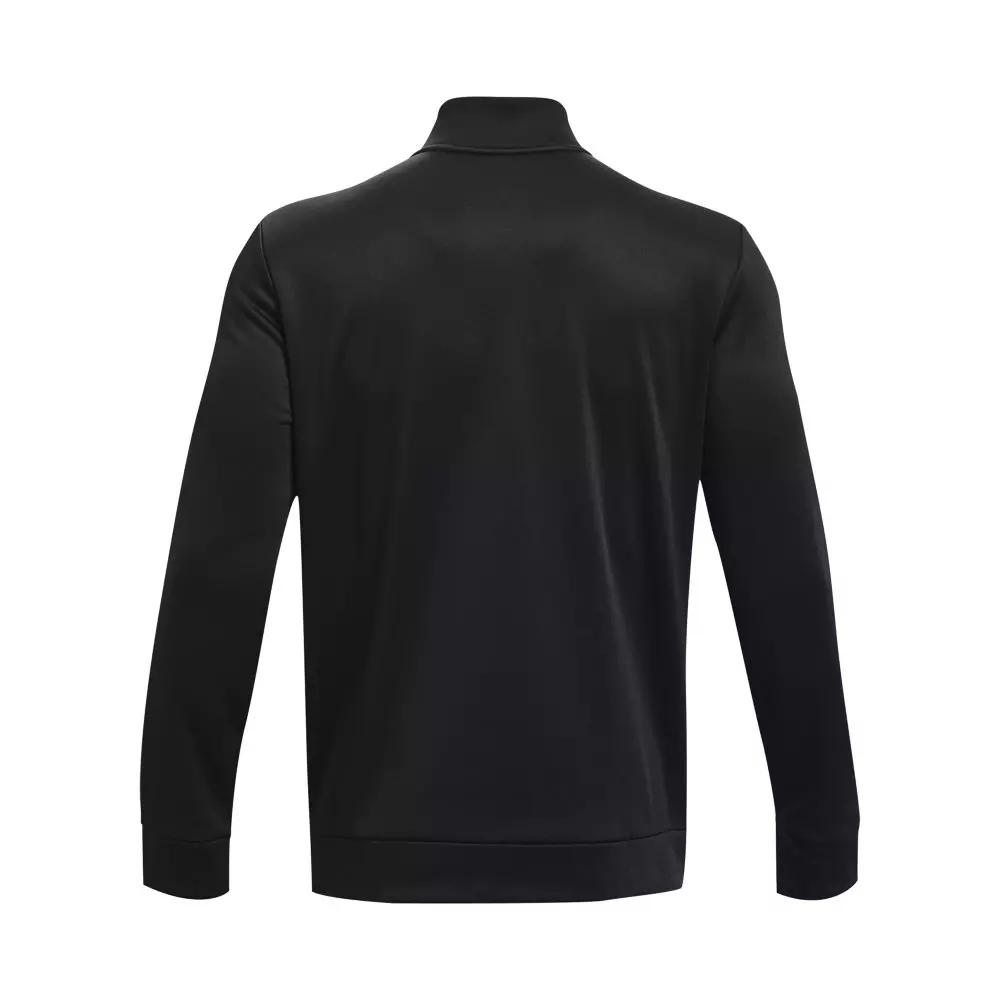 Under Armour Men's 1/4 Zip Armour Fleece - BLACK