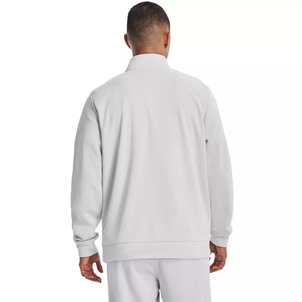 Under Armour Men's 1/4 Zip Armour Fleece - GREY