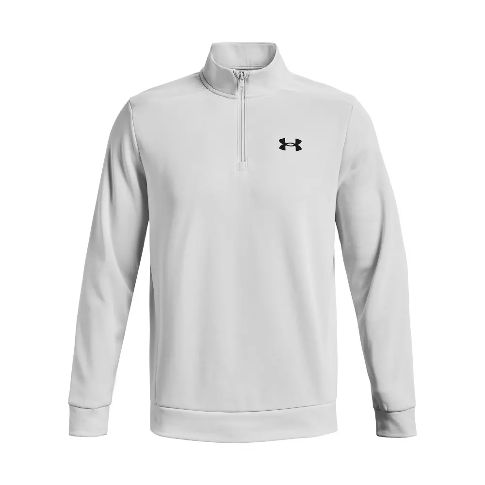 Under Armour Men's 1/4 Zip Armour Fleece - GREY