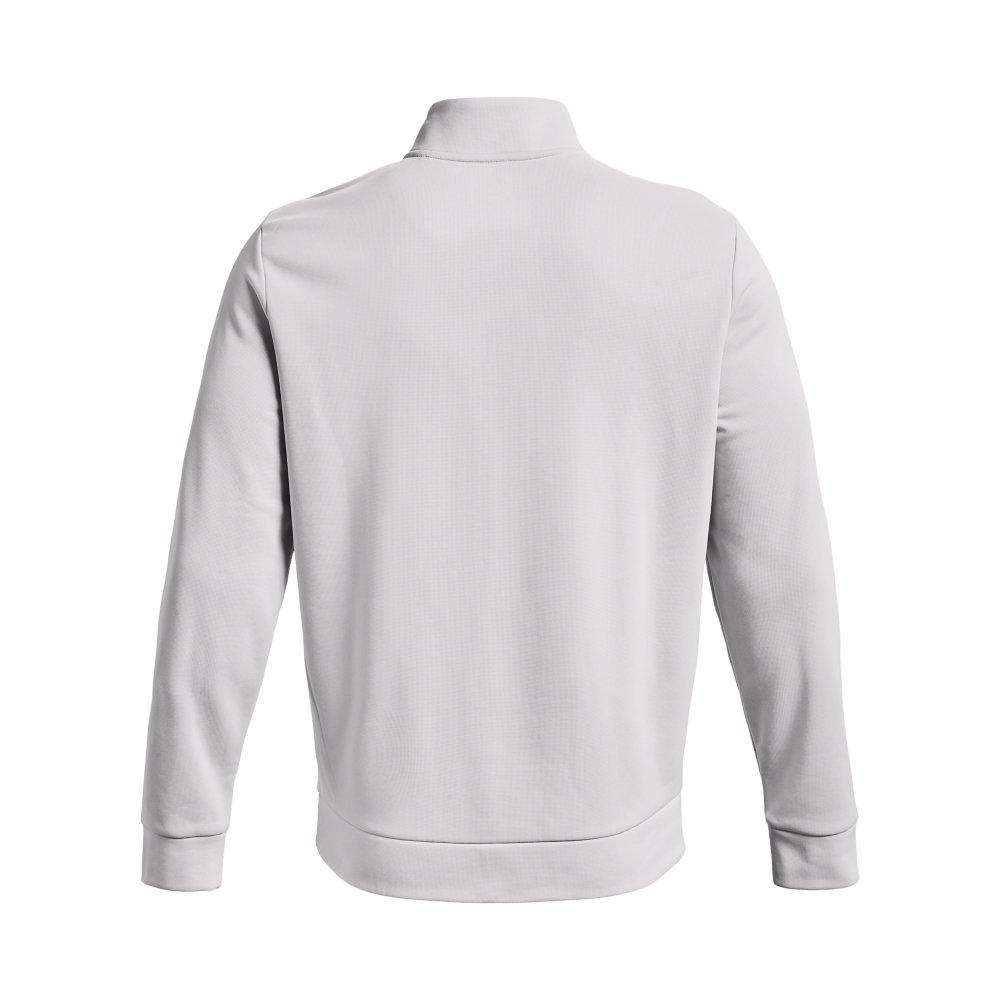 Under Armour Men's 1/4 Zip Armour Fleece - GREY Thumbnail View 6