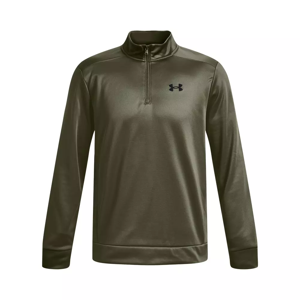 Under Armour Men's 1/4 Zip Armour Fleece - GREEN