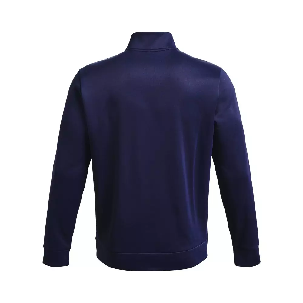 Under Armour Men's 1/4 Zip Armour Fleece - NAVY