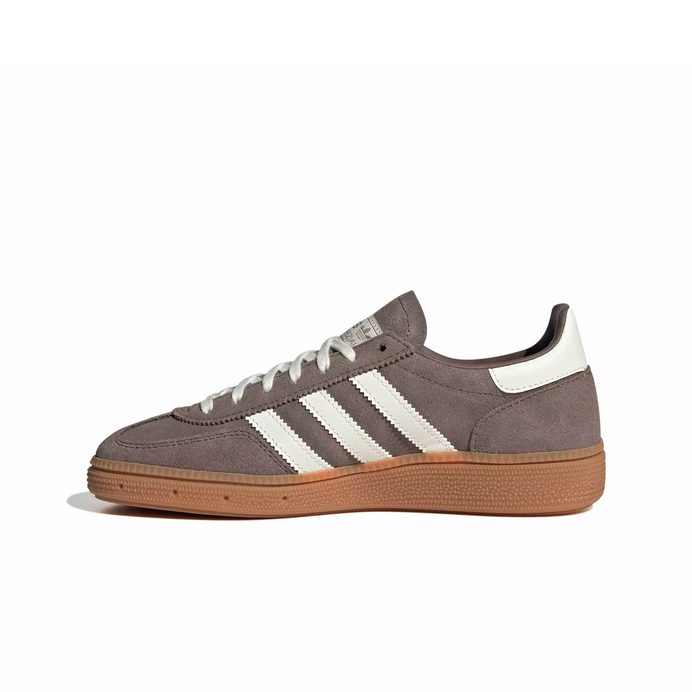adidas Originals Handball Spezial "Earth Strata/Off White/Gum 2" Grade School Boys' Shoe - BROWN/WHITE