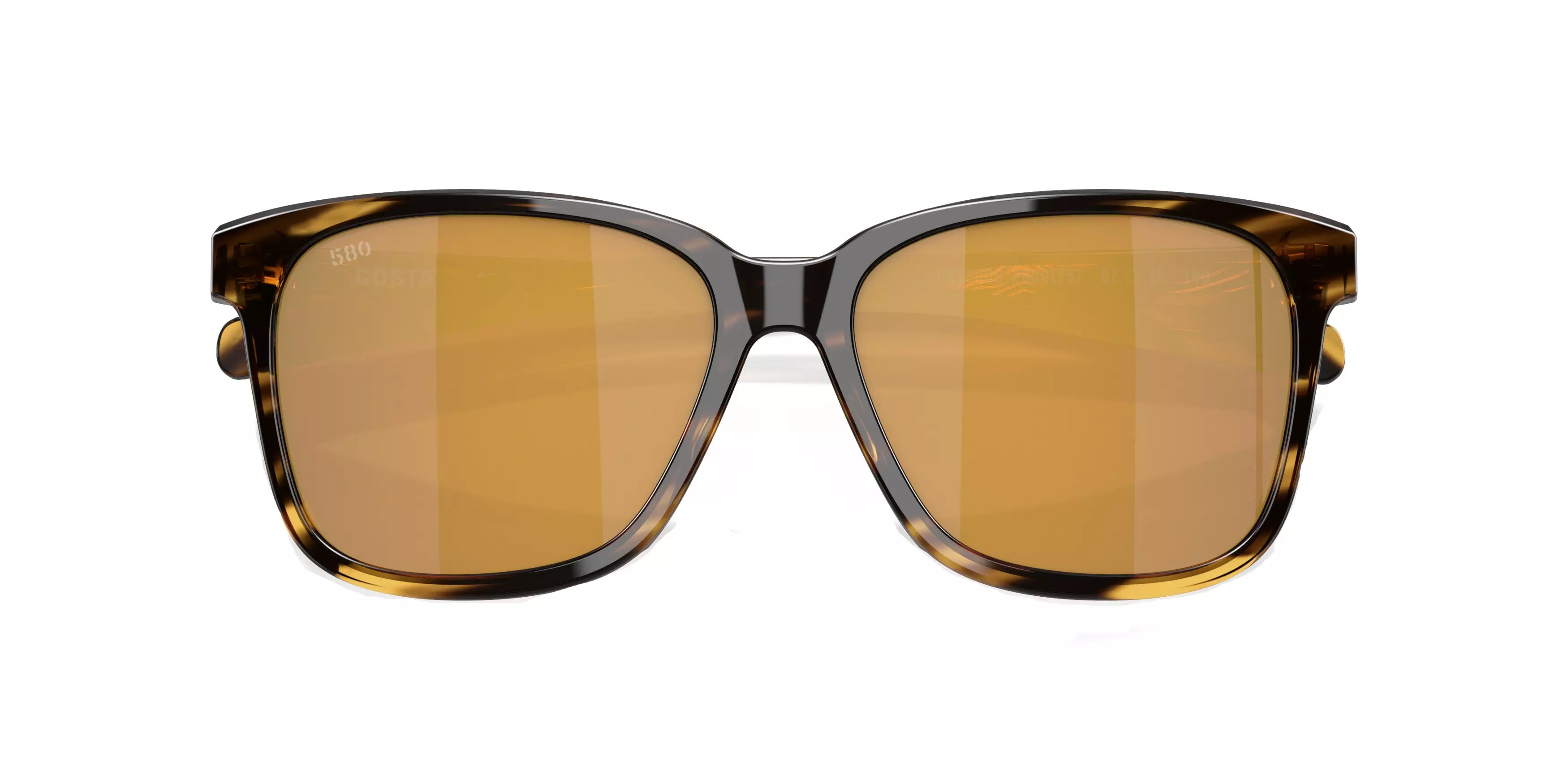 Costa Del Mar May Gold Mirror Polarized Brown Sunglasses - BROWN