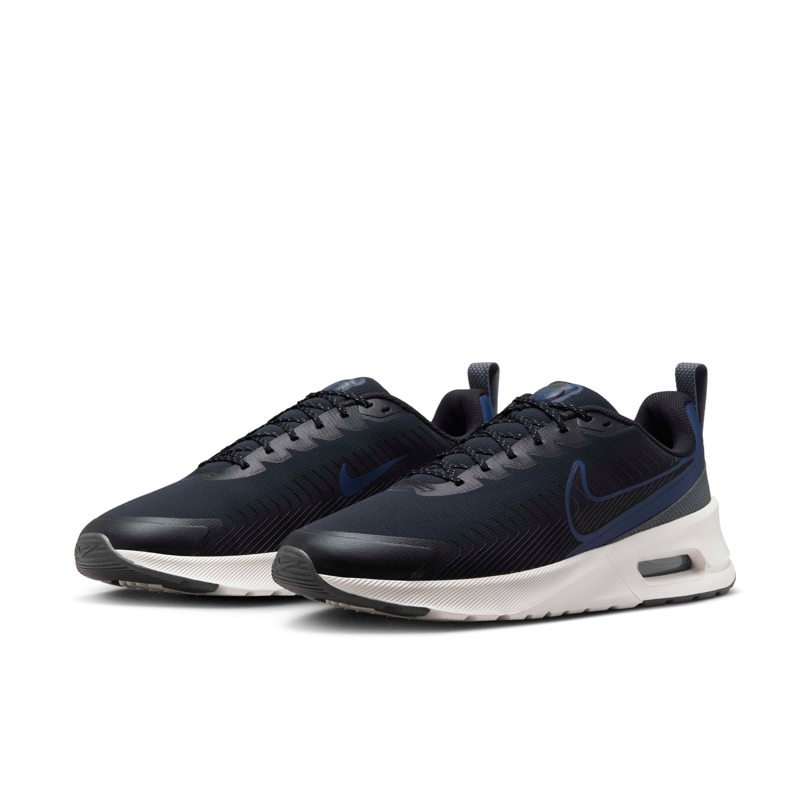 Nike Air Max Nuaxis "Black/Midnight Navy/Midnight Navy/Black" Men's Shoe - BLACK/NAVY/NAVY/BLACK Thumbnail View 3
