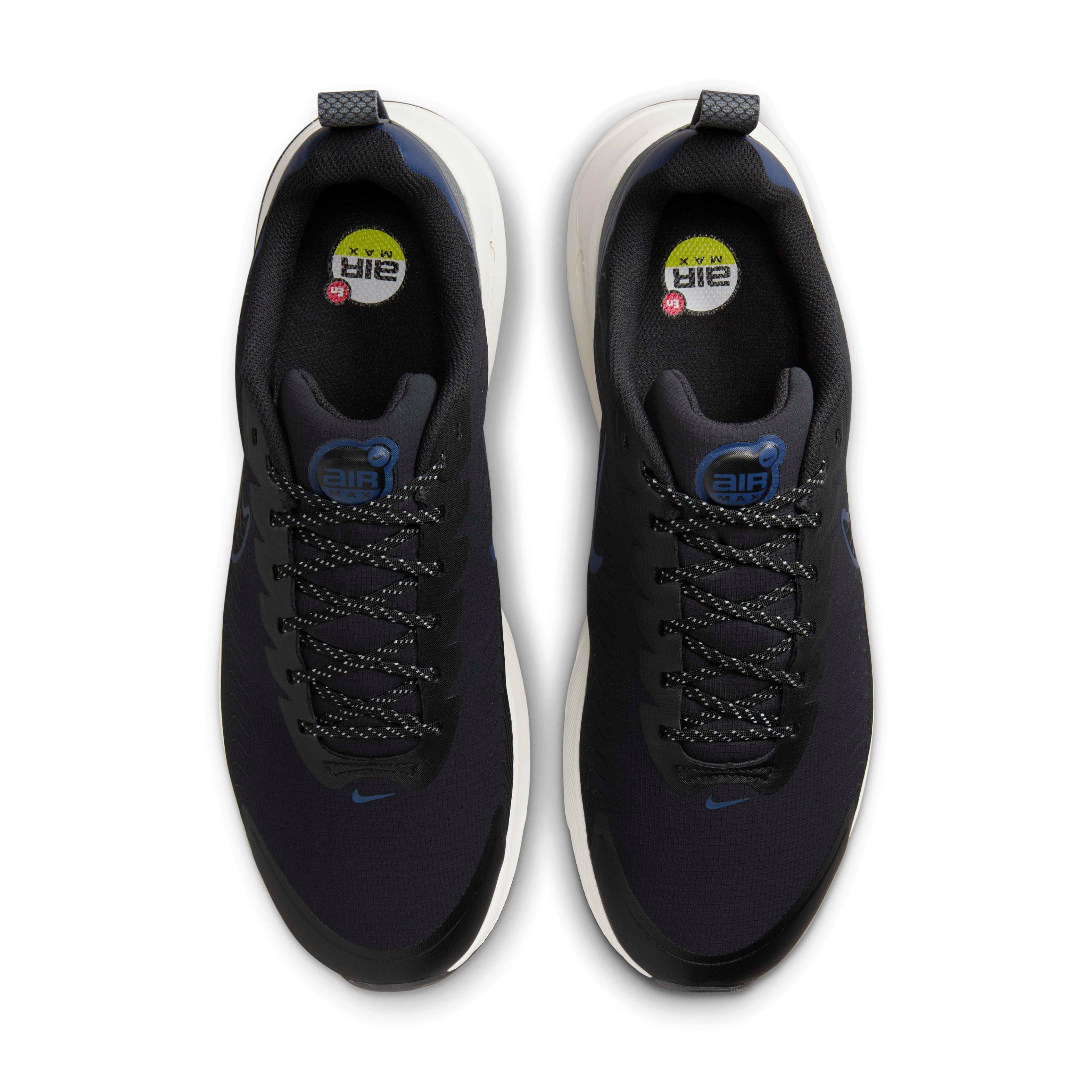 Nike Air Max Nuaxis "Black/Midnight Navy/Midnight Navy/Black" Men's Shoe - BLACK/NAVY/NAVY/BLACK Thumbnail View 4