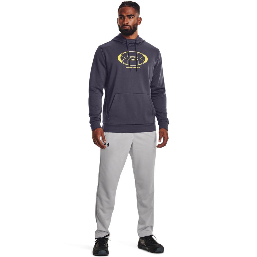 Under Armour Men's Fleece Pants - GREY Thumbnail View 5