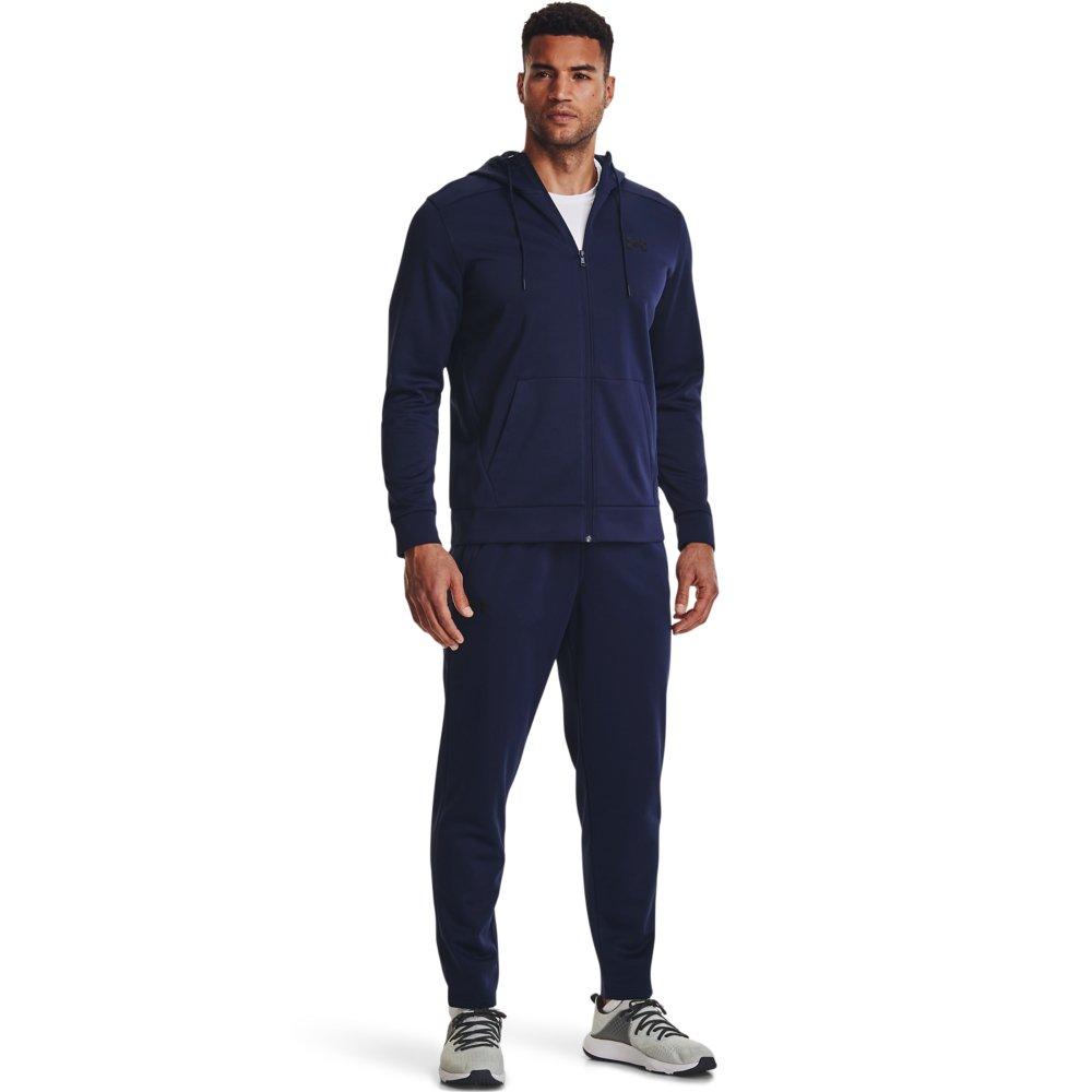 Under Armour Men's Fleece Pants - NAVY Thumbnail View 3