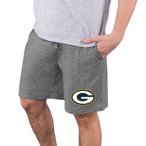 College Concepts Men's Green Bay Packers Quest Shorts - Charcoal