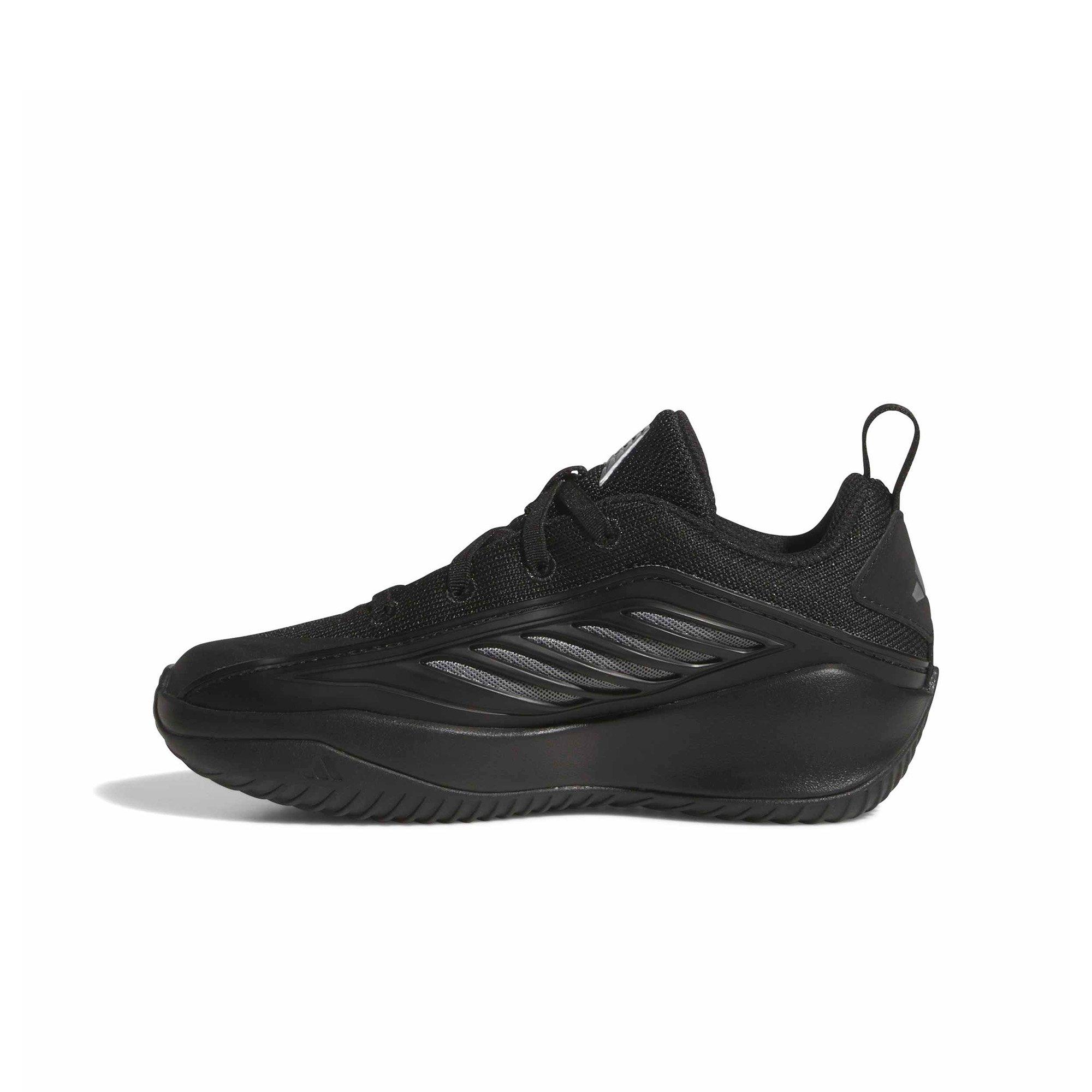 adidas Believe That 1 Preschool Boys' "Core Black/Iron Metallic/Core Black" Basketball Shoe