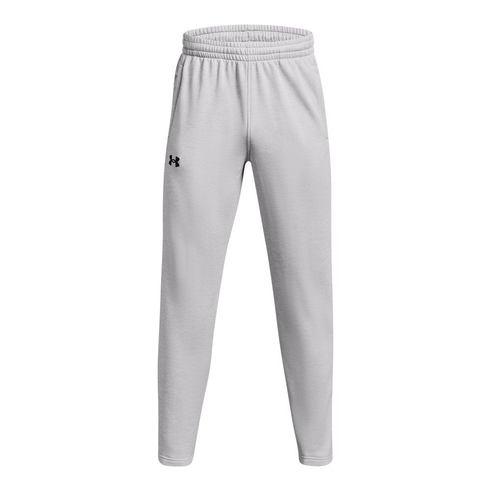 Under Armour Men's Fleece Twist Pants - GREY Thumbnail View 5