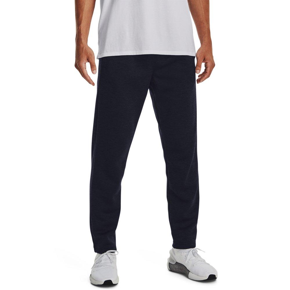 Under Armour Men's Fleece Twist Pants - NAVY Thumbnail View 1