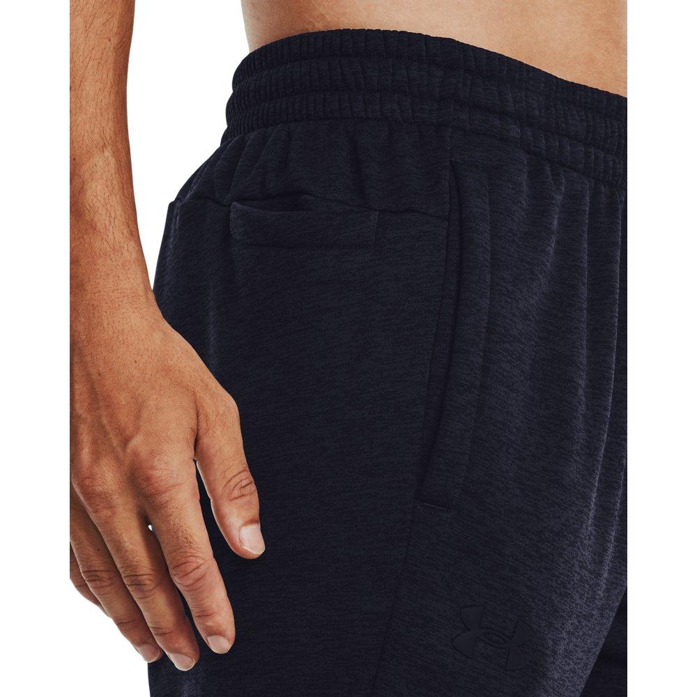 Under Armour Men's Fleece Twist Pants - NAVY Thumbnail View 4