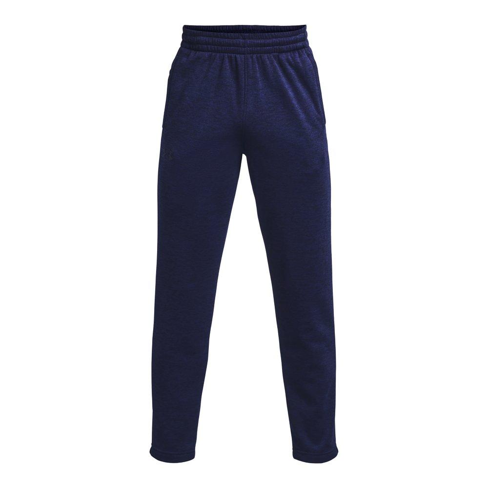 Under Armour Men's Fleece Twist Pants - NAVY Thumbnail View 5