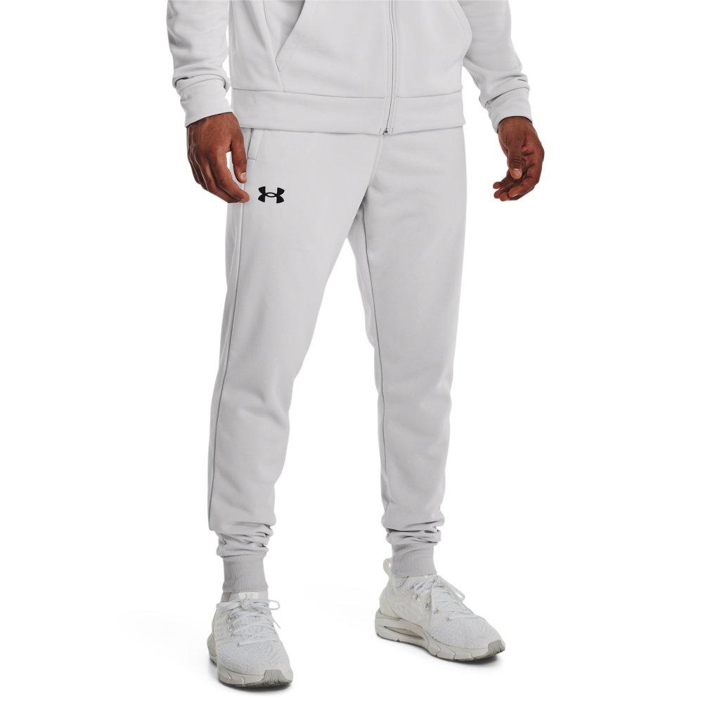 Under Armour Men's Fleece Joggers - LT GREY Thumbnail View 1