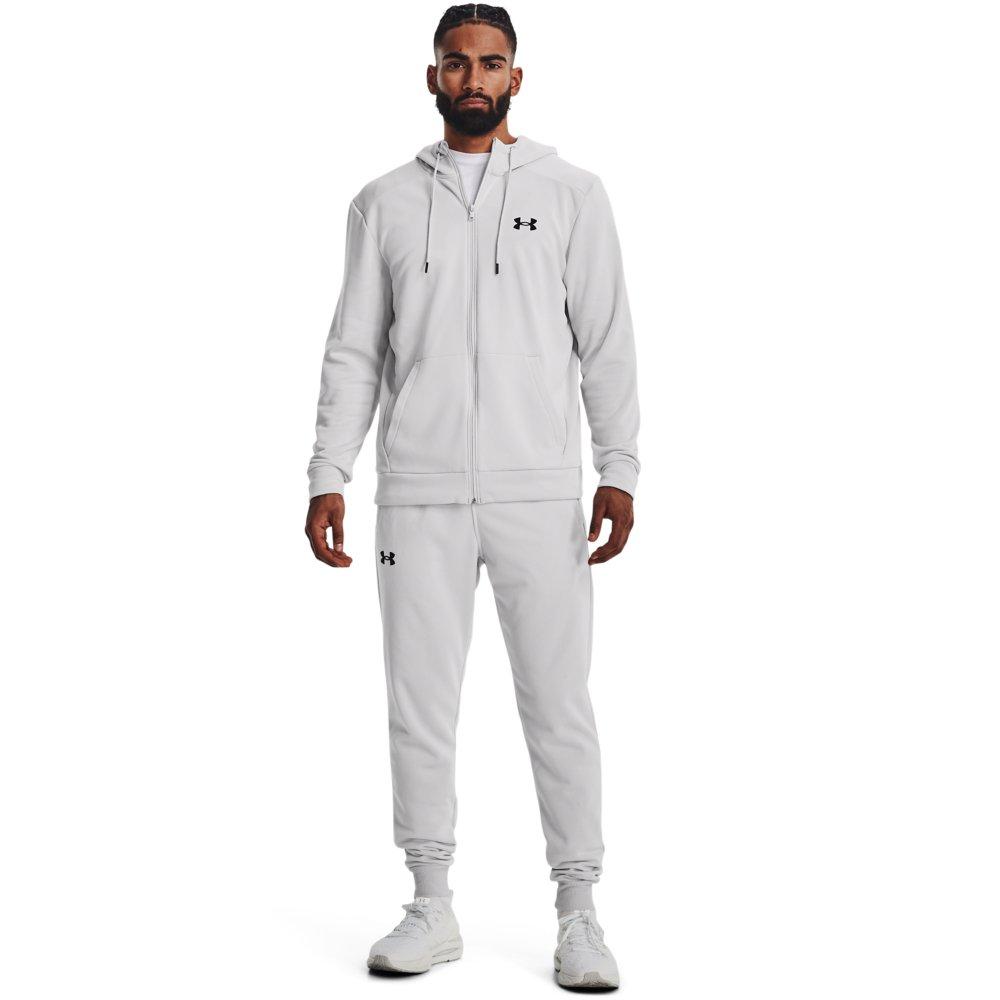 Under Armour Men's Fleece Joggers - LT GREY Thumbnail View 3