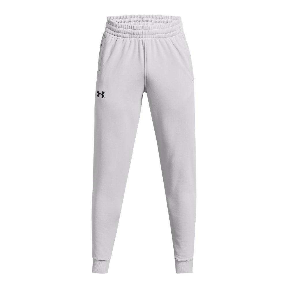 Under Armour Men's Fleece Joggers - LT GREY Thumbnail View 5