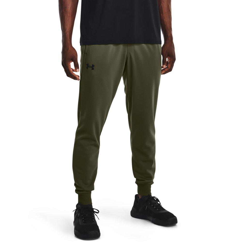 Under Armour Men's Fleece Joggers - GREEN Thumbnail View 1
