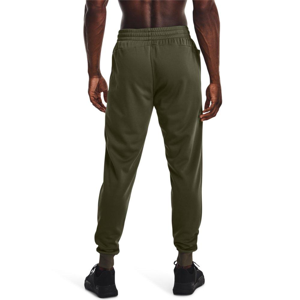 Under Armour Men's Fleece Joggers - GREEN Thumbnail View 2