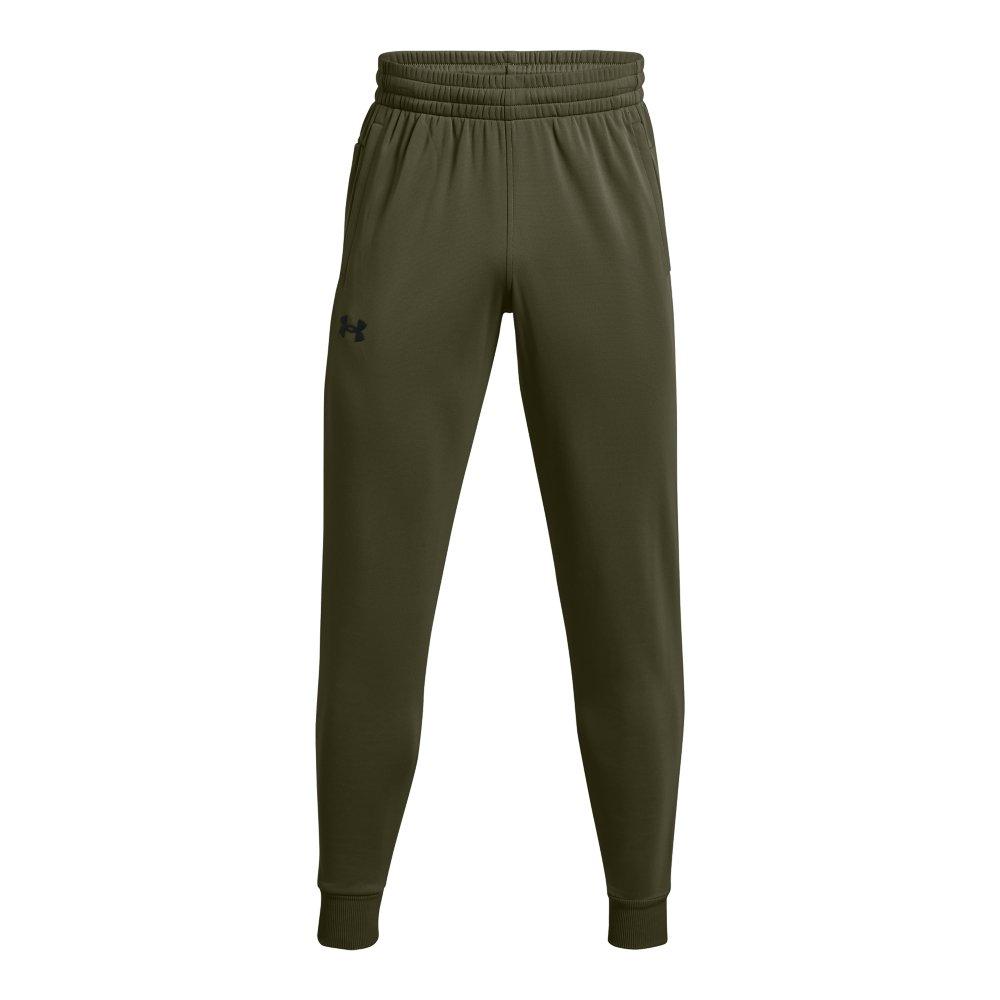 Under Armour Men's Fleece Joggers - GREEN Thumbnail View 4