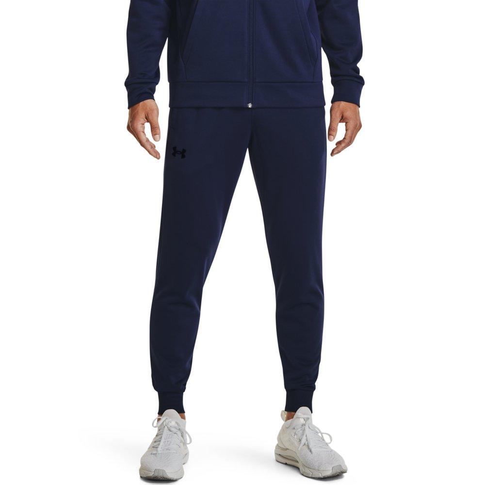 Under Armour Men's Fleece Joggers - NAVY Thumbnail View 1