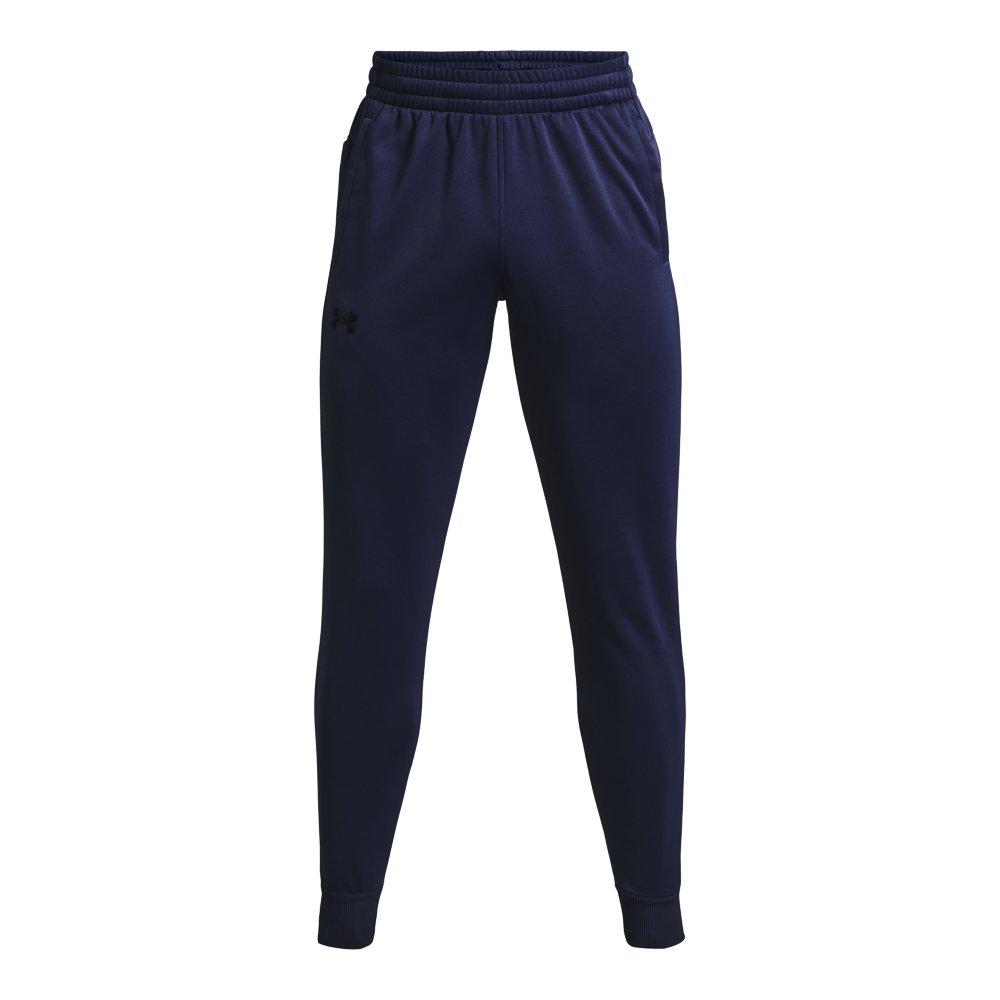 Under Armour Men's Fleece Joggers - NAVY Thumbnail View 4
