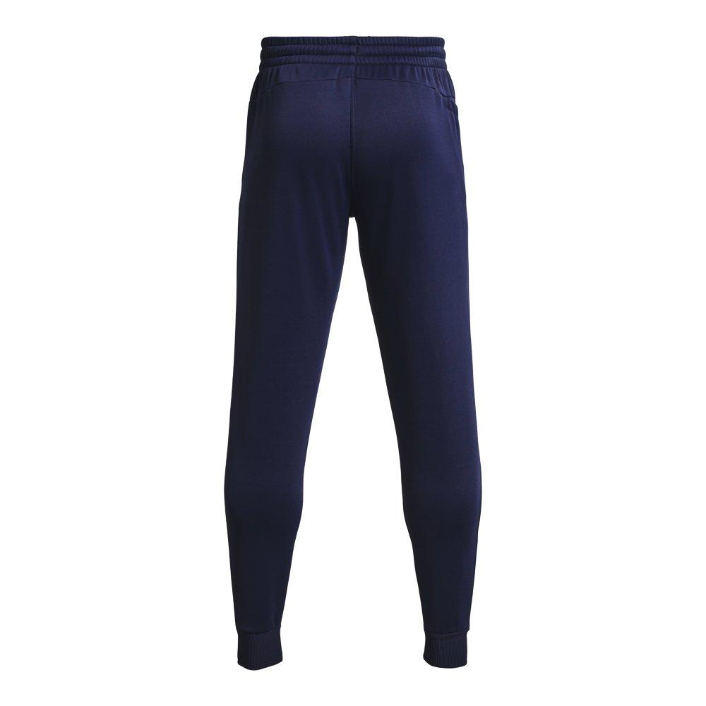 Under Armour Men's Fleece Joggers - NAVY Thumbnail View 5