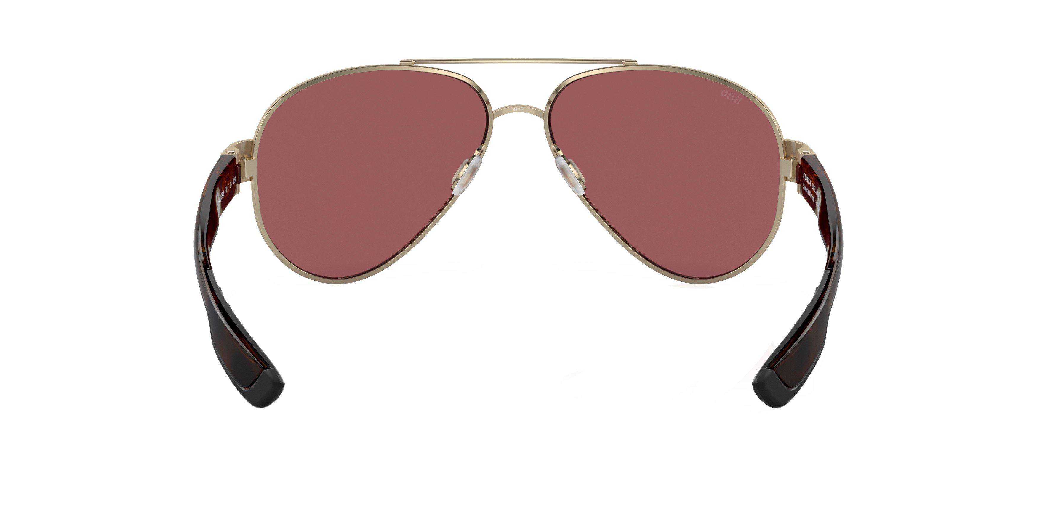 Costa Del Mar South Point Gold Mirror Polarized Brushed Gold Sunglasses - GOLD Thumbnail View 2
