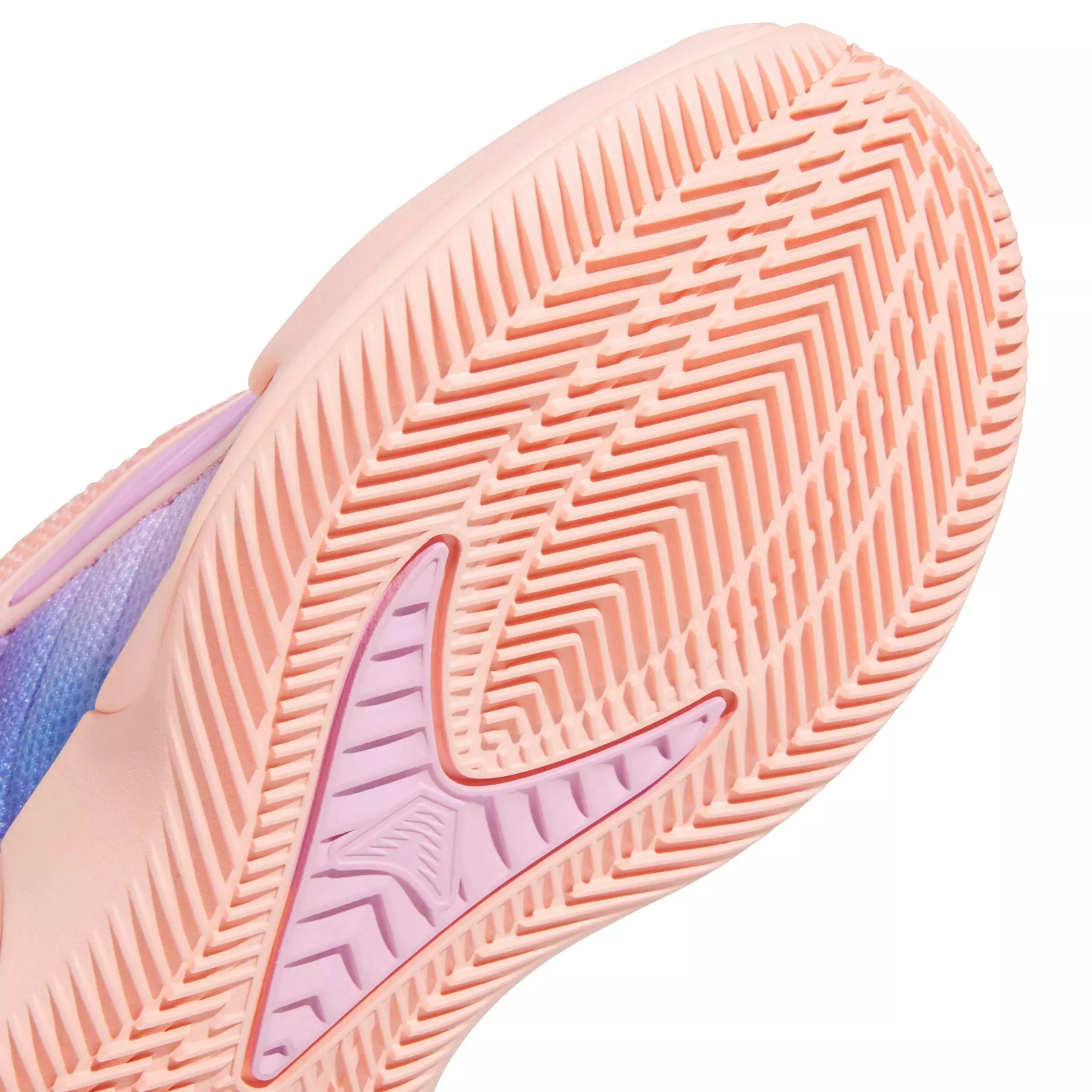 adidas Anthony Edwards 2C "Haze Coral/Bliss Lilac/Zero Met" Preschool Boys' Basketball Shoe - HAZE CORAL/BLISS LILAC