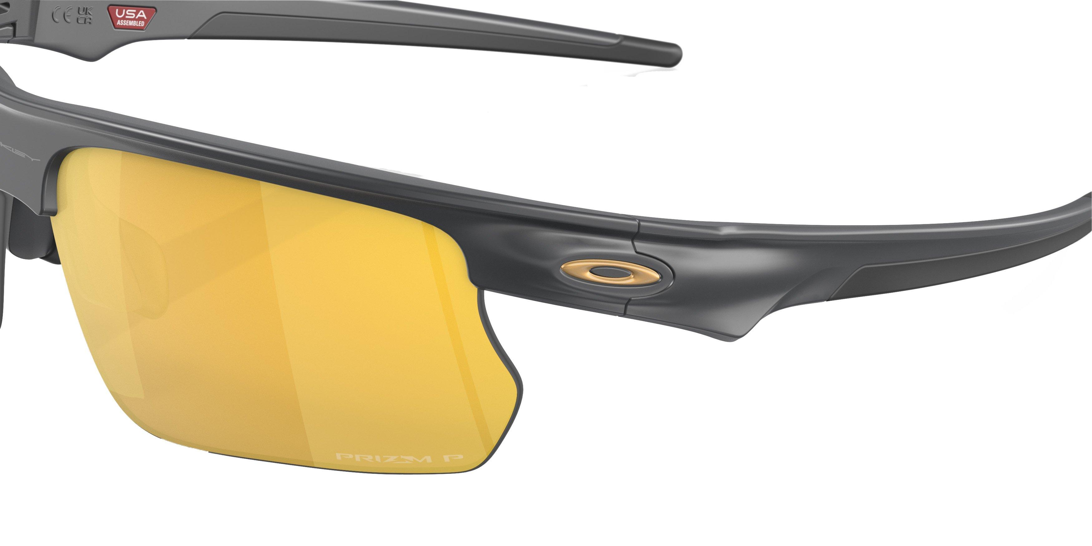 Oakley Bisphaera Prizm Sunglasses - GREY/GOLD Thumbnail View 5