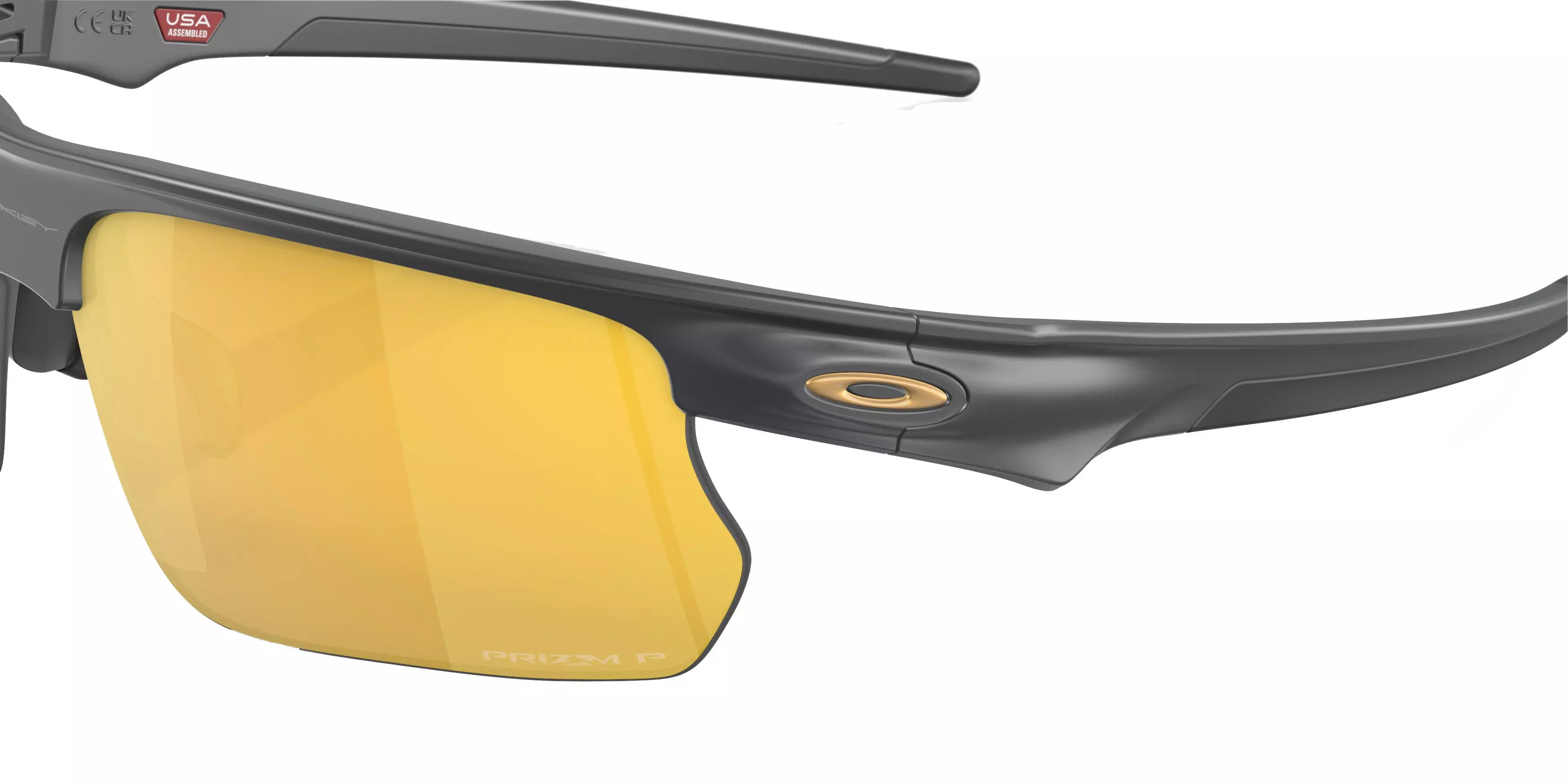 Oakley Bisphaera Prizm Sunglasses - GREY/GOLD