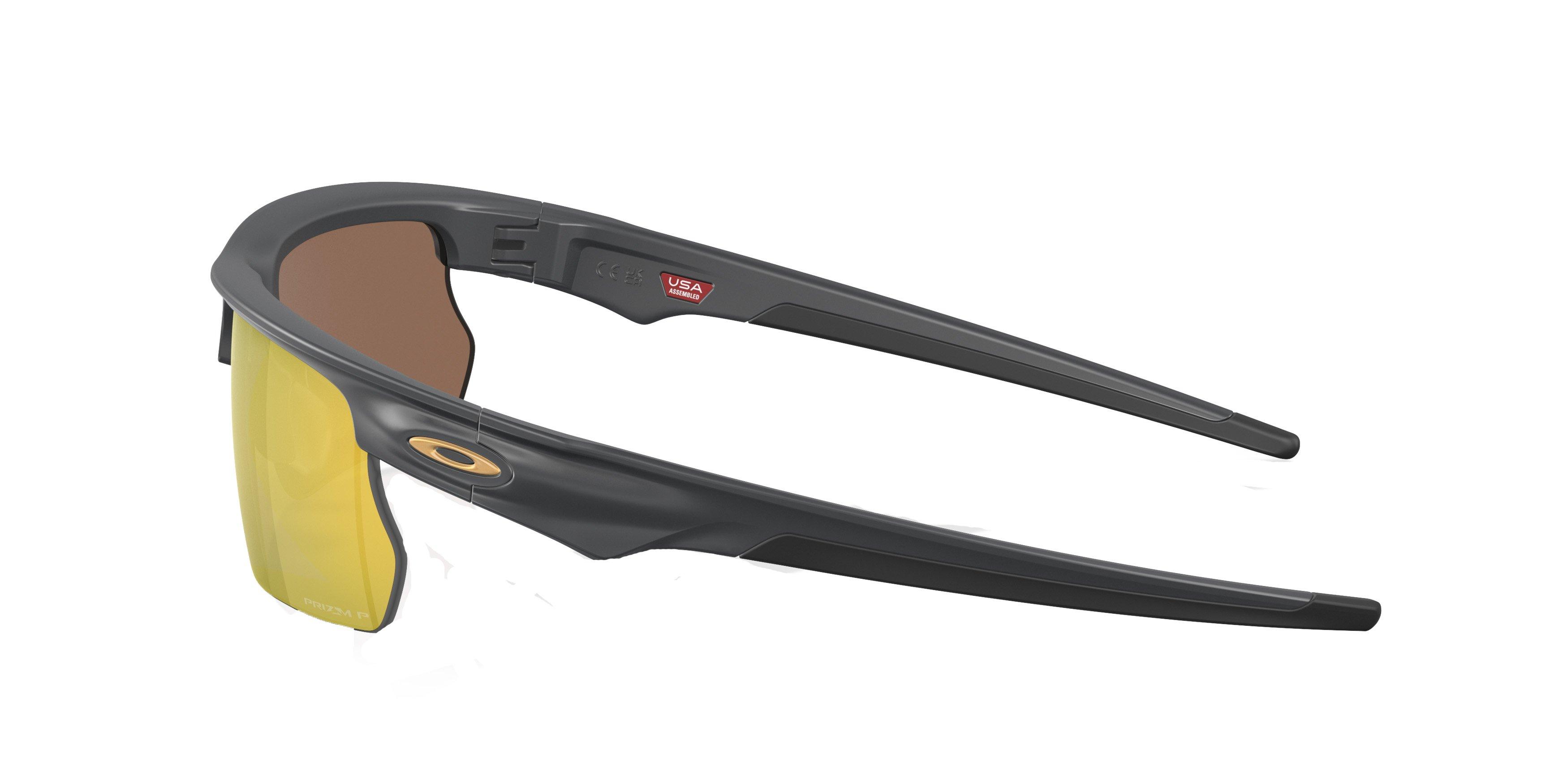 Oakley Bisphaera Prizm Sunglasses - GREY/GOLD Thumbnail View 7