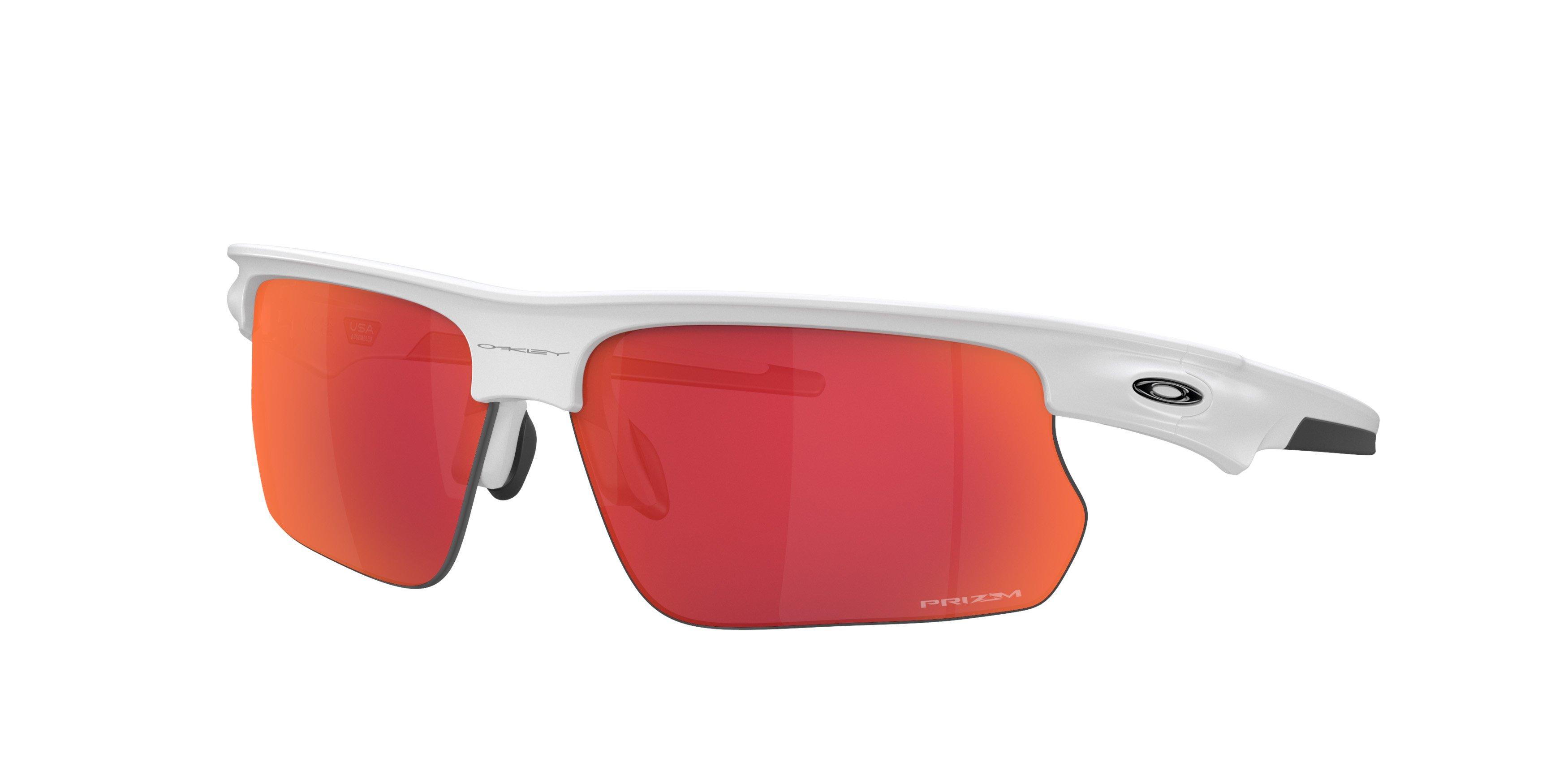 Oakley Bisphaera Prizm Sunglasses - WHITE/RED Thumbnail View 1