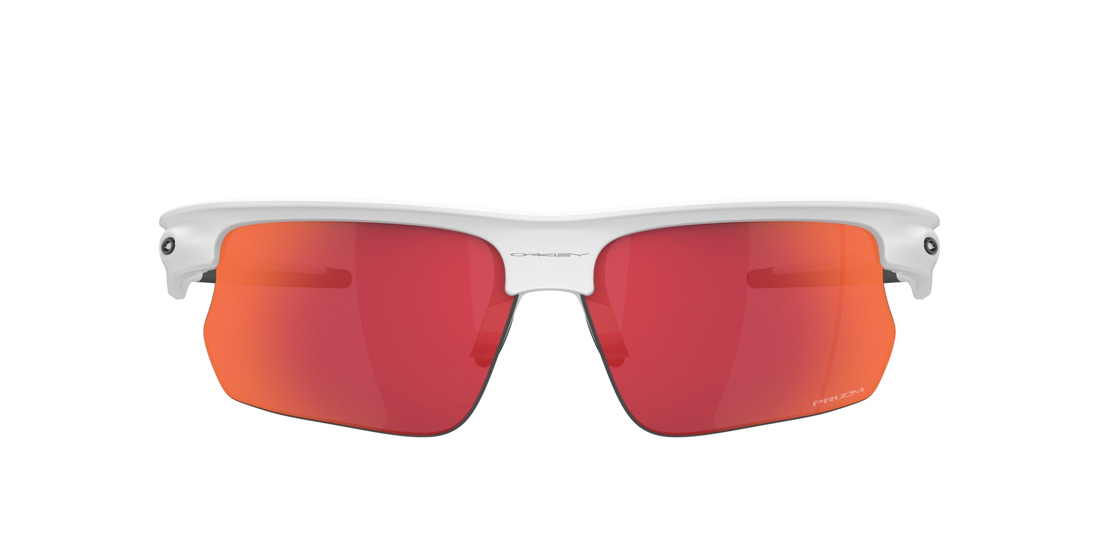 Oakley Bisphaera Prizm Sunglasses - WHITE/RED Thumbnail View 3