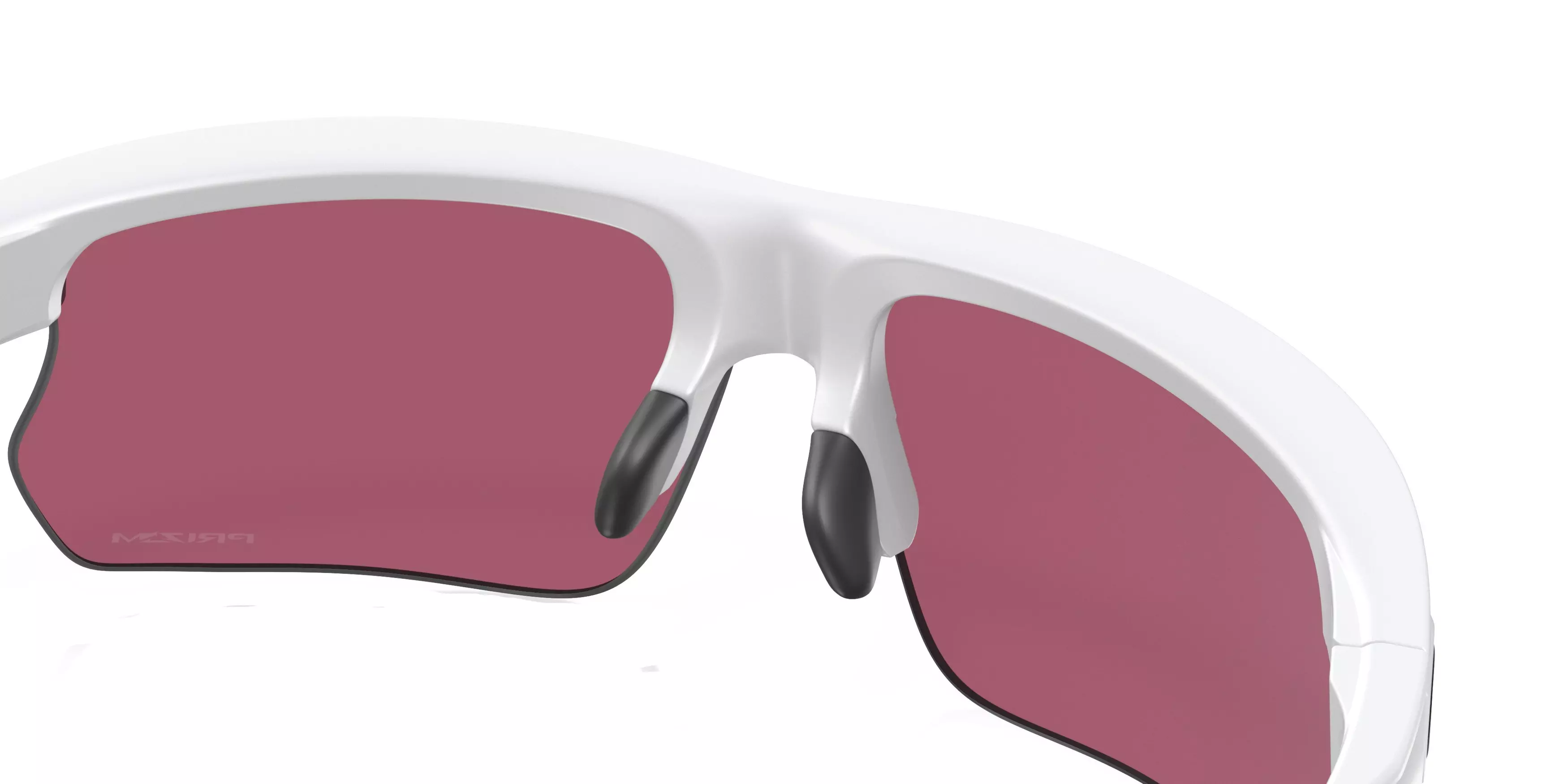 Oakley Bisphaera Prizm Sunglasses - WHITE/RED