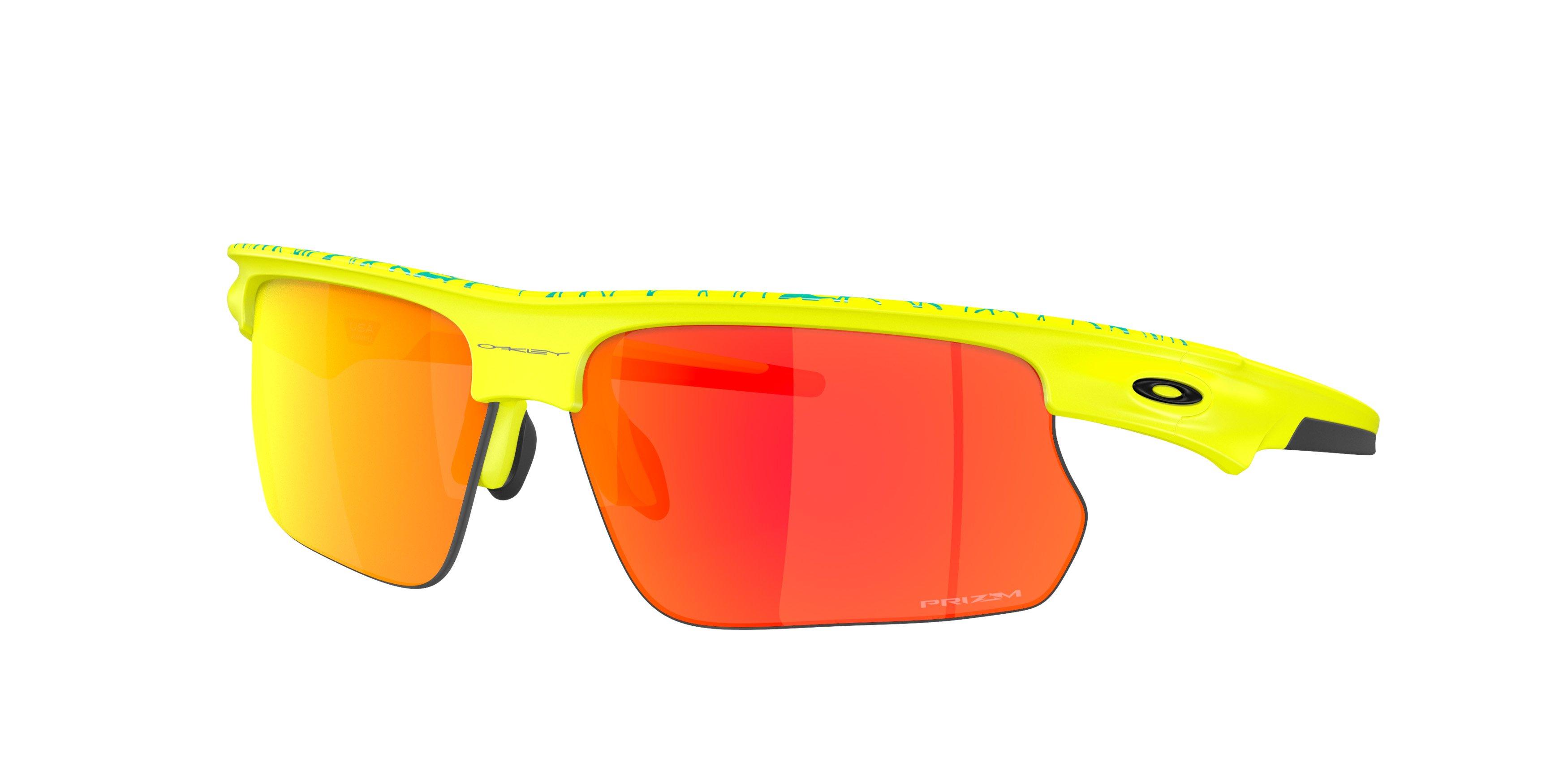 Oakley Bisphaera Prizm Sunglasses - YELLOW/RED Thumbnail View 1