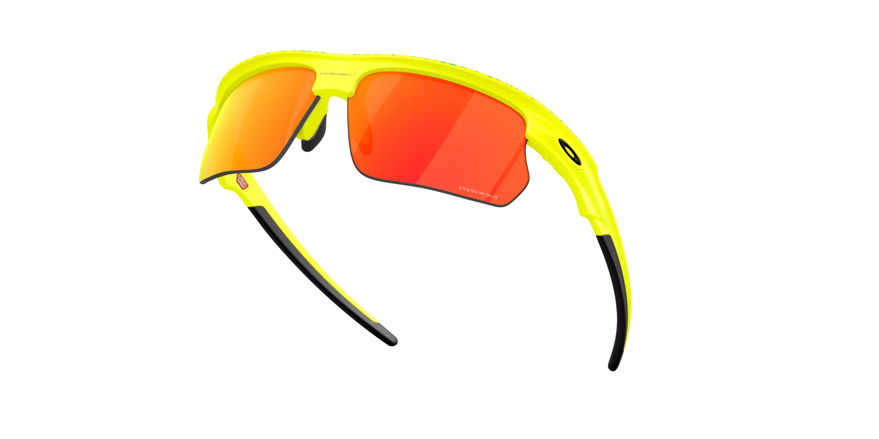 Oakley Bisphaera Prizm Sunglasses - YELLOW/RED