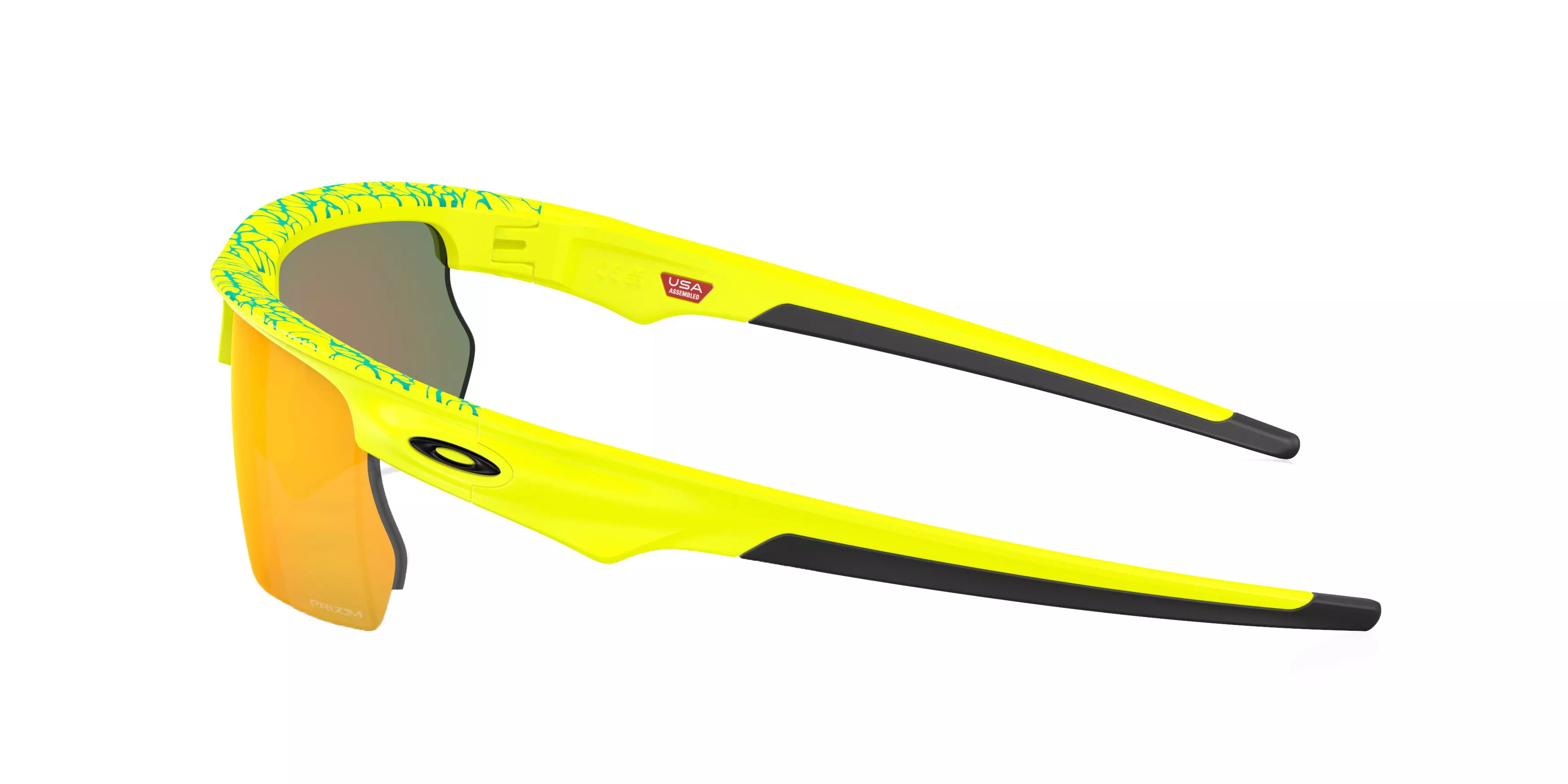 Oakley Bisphaera Prizm Sunglasses - YELLOW/RED